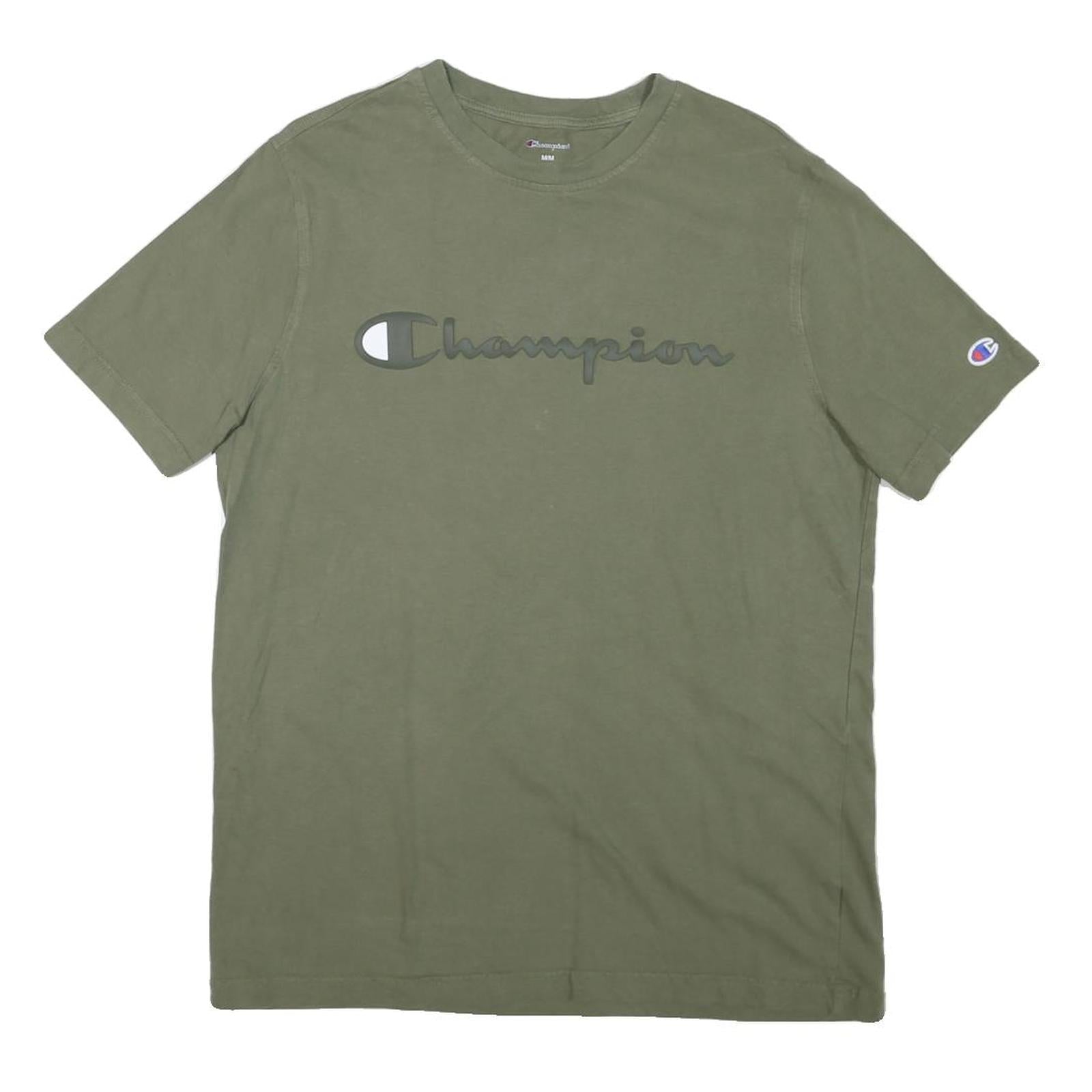 Buy CHAMPION Mens Green Cotton Blend Graphic T-Shirt M Short Sleeve Crew Neck Refurbished - $18.19 CHAMPION Mens Green Cotton Blend Graphic T-Shirt M Short Sleeve Crew Neck Refurbished - N/A refurbished available on Cerqular