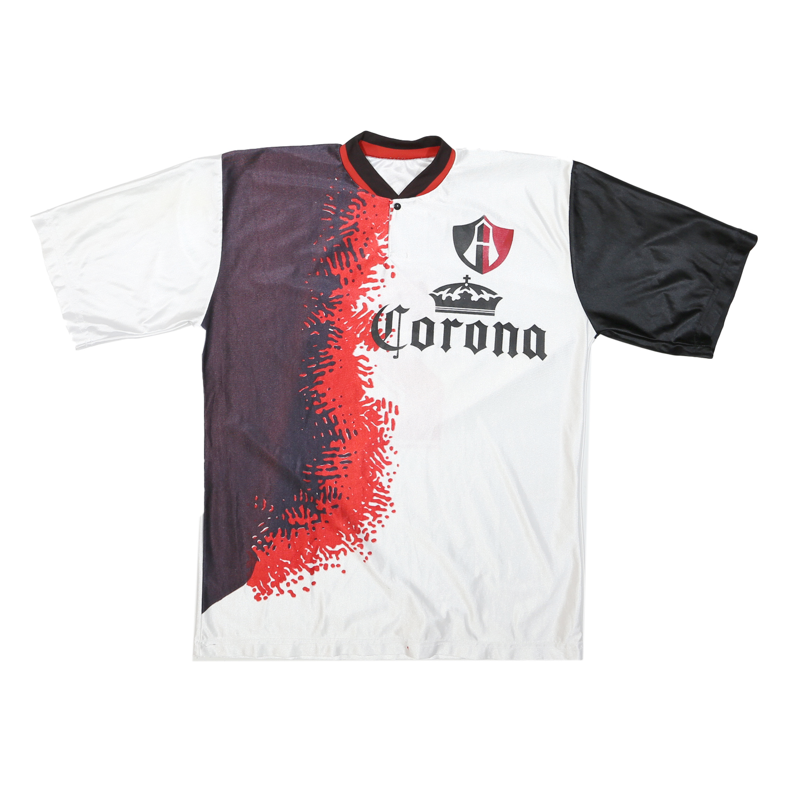 Buy Mens Black & White Graphic T-Shirt L Short Sleeve Round Neck Corona Crest Print Refurbished - $25.99 Mens Black & White Graphic T-Shirt L Short Sleeve Round Neck Corona Crest Print Refurbished - N/A refurbished available on Cerqular