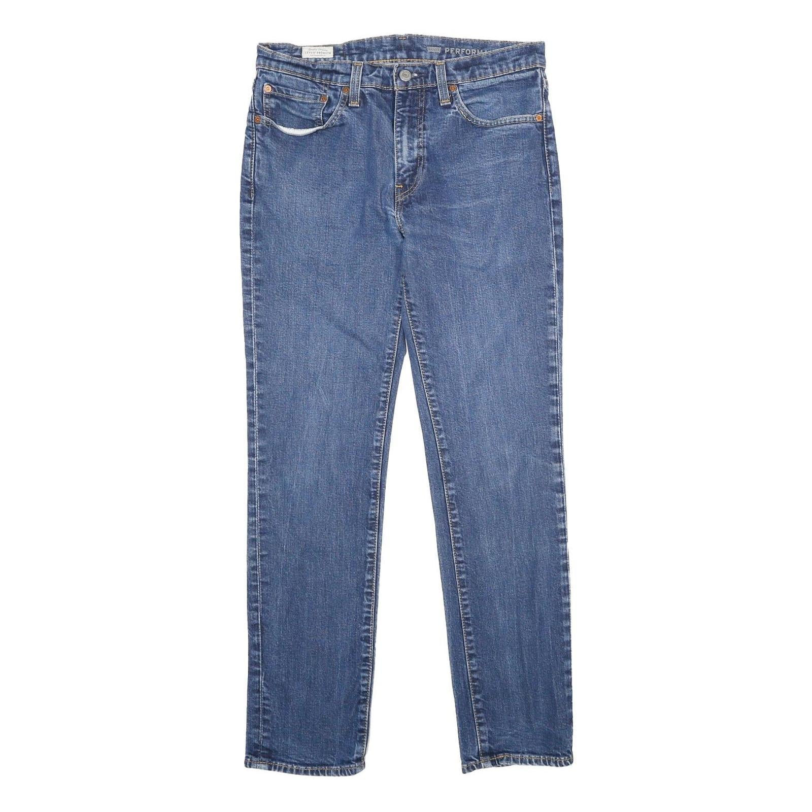 LEVI'S 511 BIG E Mens Jeans Blue Slim Skinny Denim Medium W32 L32 Slim Fit Refurbished - N/A refurbished available on Cerqular