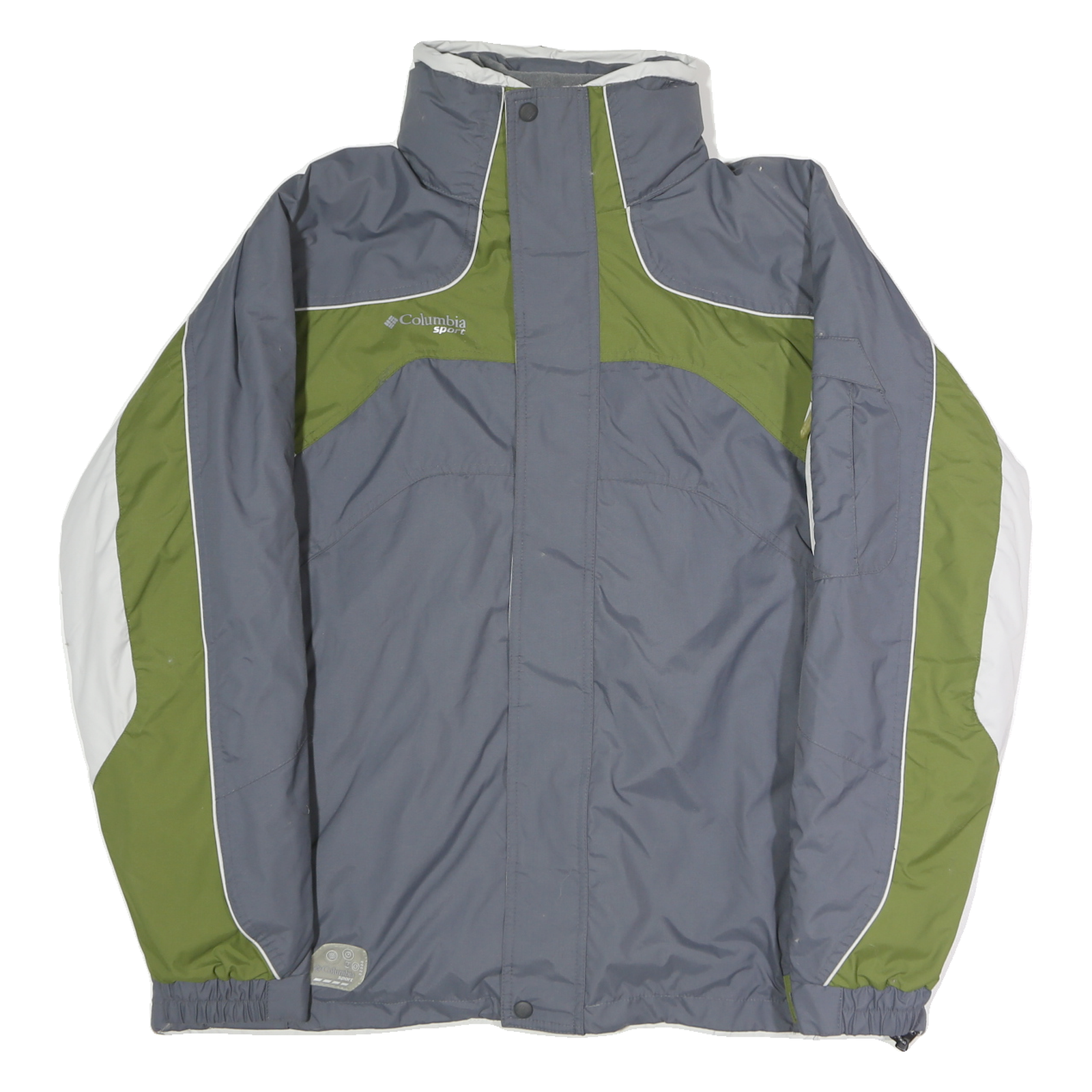 Buy COLUMBIA Mens Grey & Green Outdoor Zip Jacket L Polyester Sport Casual Refurbished - $50.69 COLUMBIA Mens Grey & Green Outdoor Zip Jacket L Polyester Sport Casual Refurbished - N/A refurbished available on Cerqular