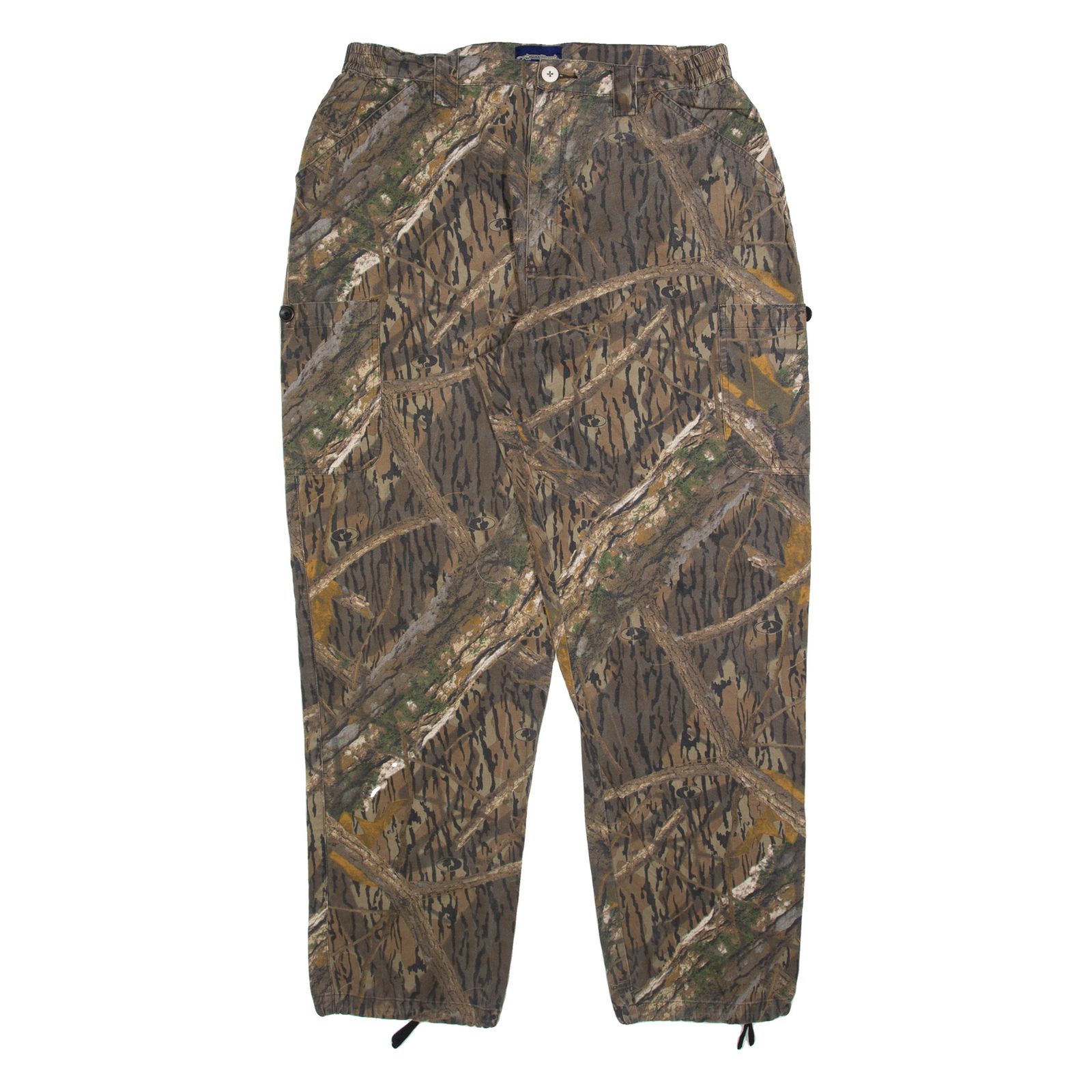 SHADOW BRANCH Cargo Mens Trousers Brown Relaxed Tapered W34 L32 Refurbished - N/A refurbished available on Cerqular