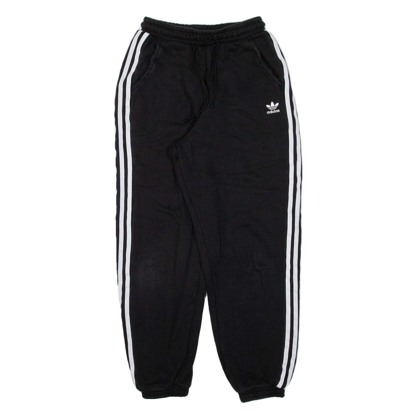 ADIDAS Womens Joggers Black Tapered UK 8 W23 L26 Refurbished - N/A refurbished available on Cerqular