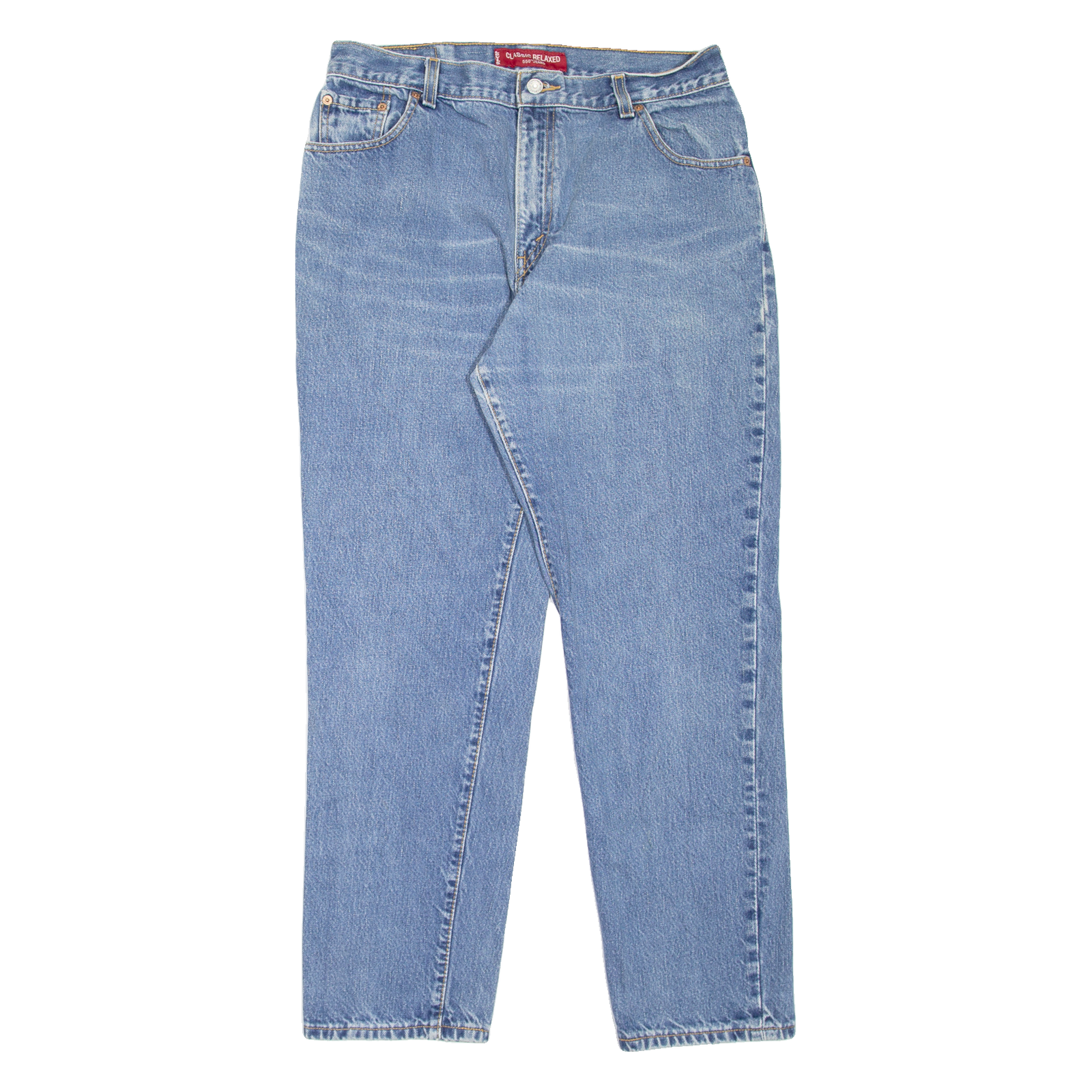 LEVI'S 550 Womens Jeans Blue Regular Mom W32 L29 Refurbished - N/A refurbished available on Cerqular