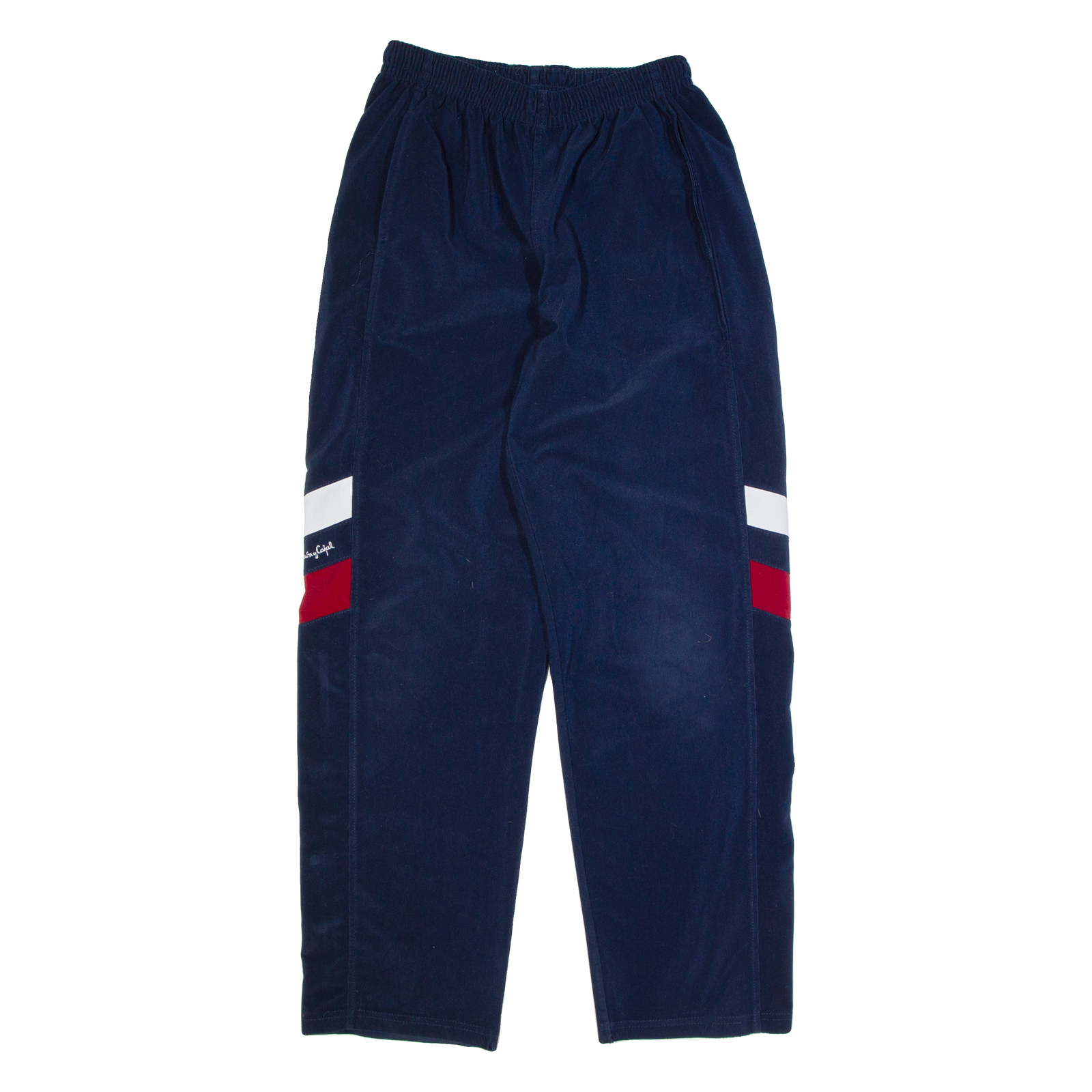 RAMON Y CAJAL Womens Track Pants Blue Straight UK 16 W24 L29 Refurbished - N/A refurbished available on Cerqular