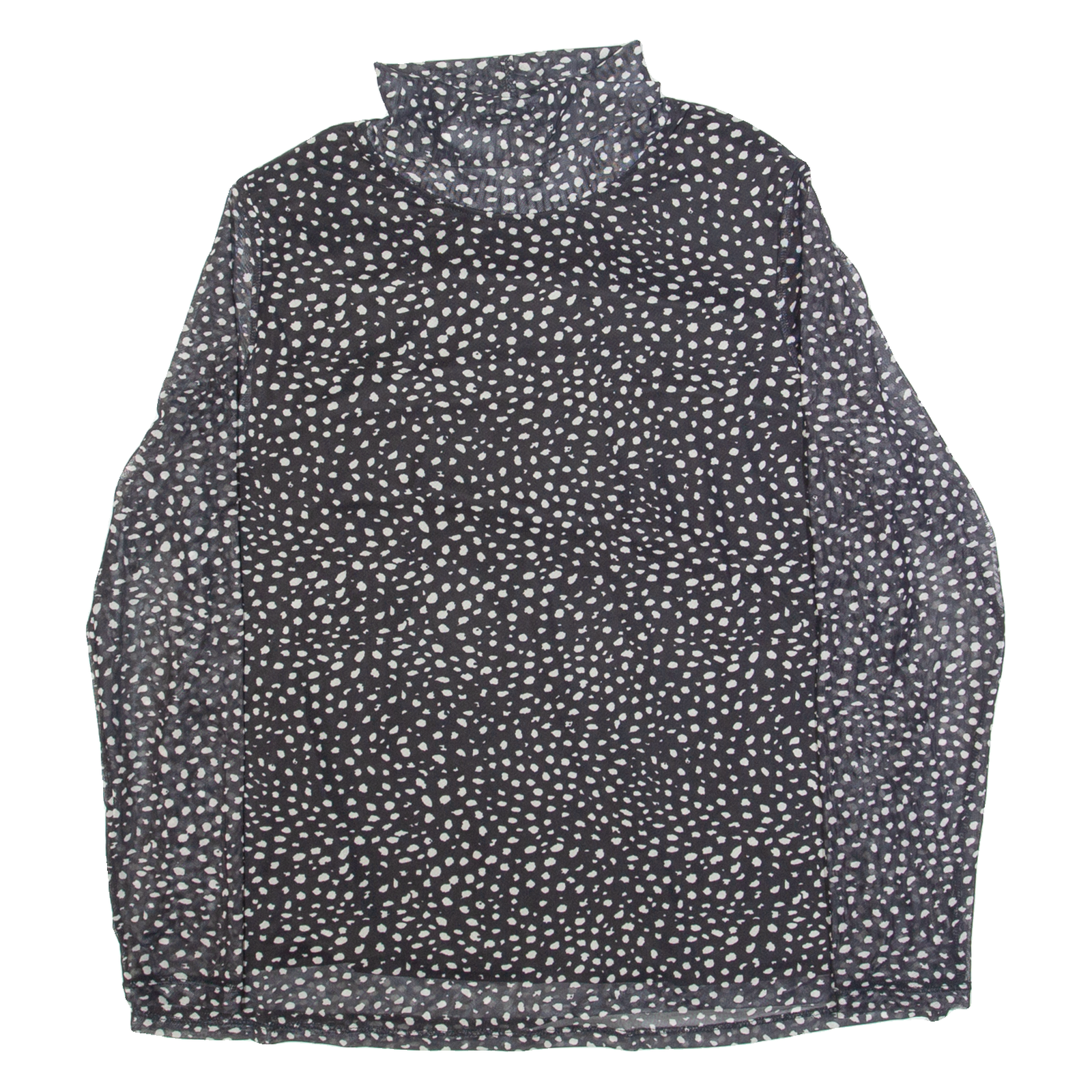 Buy ESSENTIALS BY TCHIBO Womens Printed Top Black Roll Neck Long Sleeve Spotted L Refurbished - $16.89 ESSENTIALS BY TCHIBO Womens Printed Top Black Roll Neck Long Sleeve Spotted L Refurbished - N/A refurbished available on Cerqular