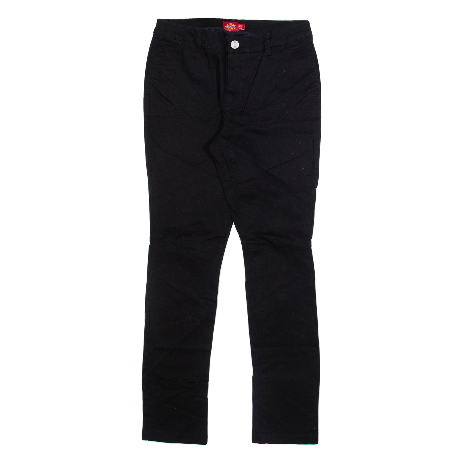 DICKIES Womens Trousers Black Slim Skinny W29 L31 Refurbished - N/A refurbished available on Cerqular