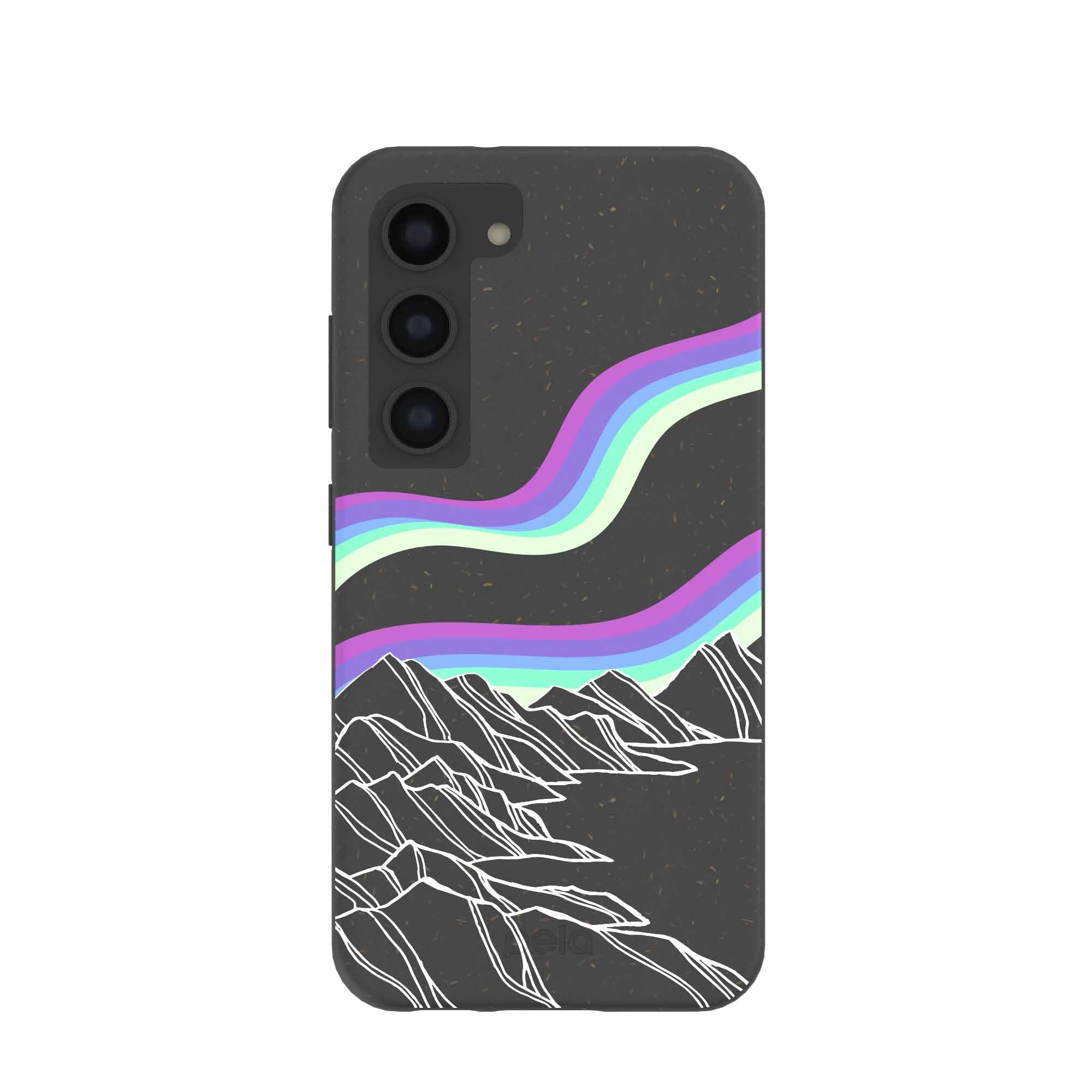 Black Glow Samsung Galaxy S23 Case Refurbished - Pela Case refurbished available on Cerqular