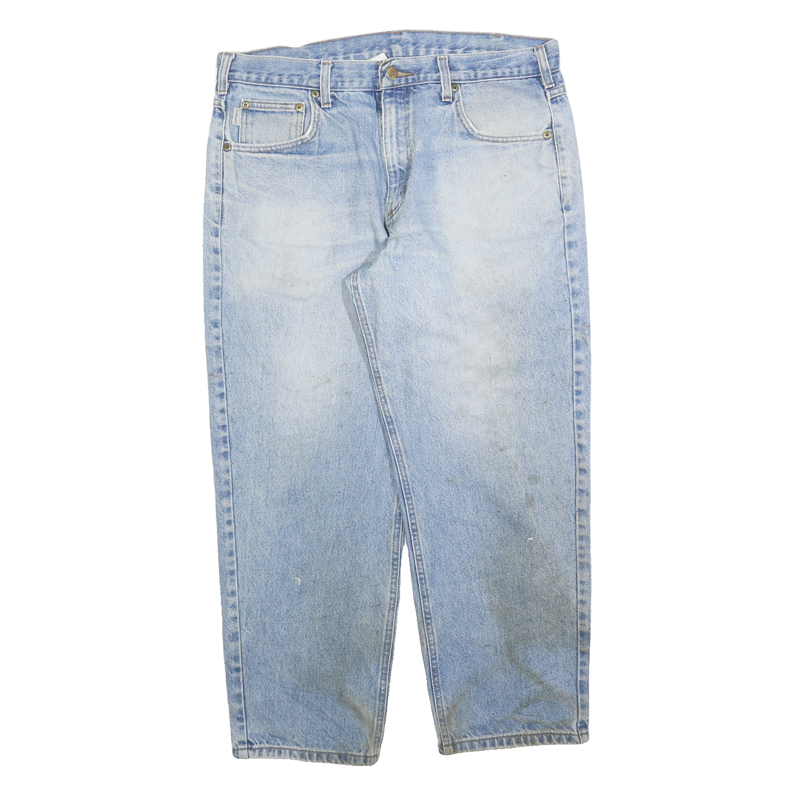 Buy CARHARTT Mens Jeans Blue Relaxed Straight Denim Light W36 L28 Workwear Casual Refurbished - $44.19 CARHARTT Mens Jeans Blue Relaxed Straight Denim Light W36 L28 Workwear Casual Refurbished - N/A refurbished available on Cerqular