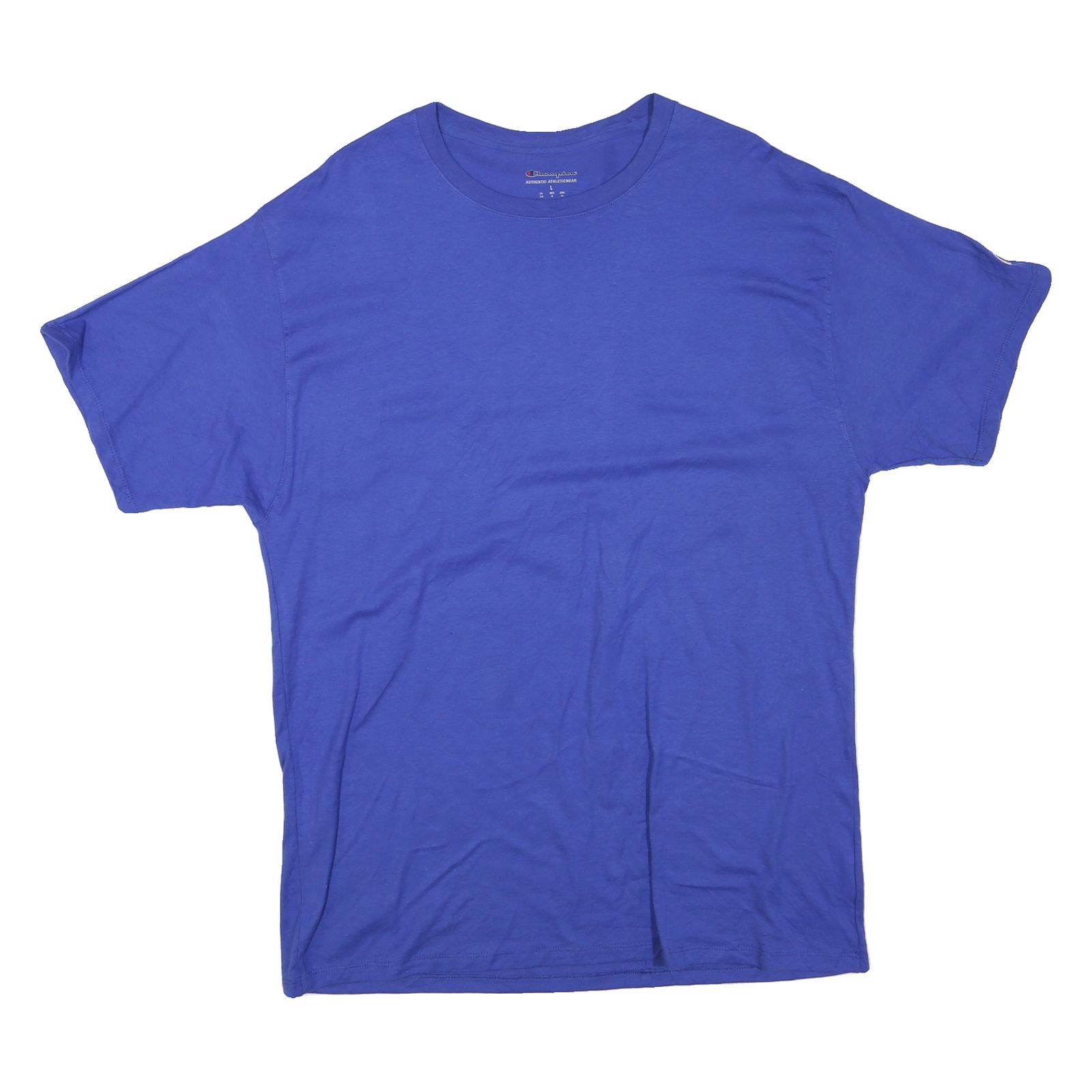 Buy CHAMPION Mens Blue Plain T-Shirt L Short Sleeve Crew Neck Casual Cotton Refurbished - $16.89 CHAMPION Mens Blue Plain T-Shirt L Short Sleeve Crew Neck Casual Cotton Refurbished - N/A refurbished available on Cerqular