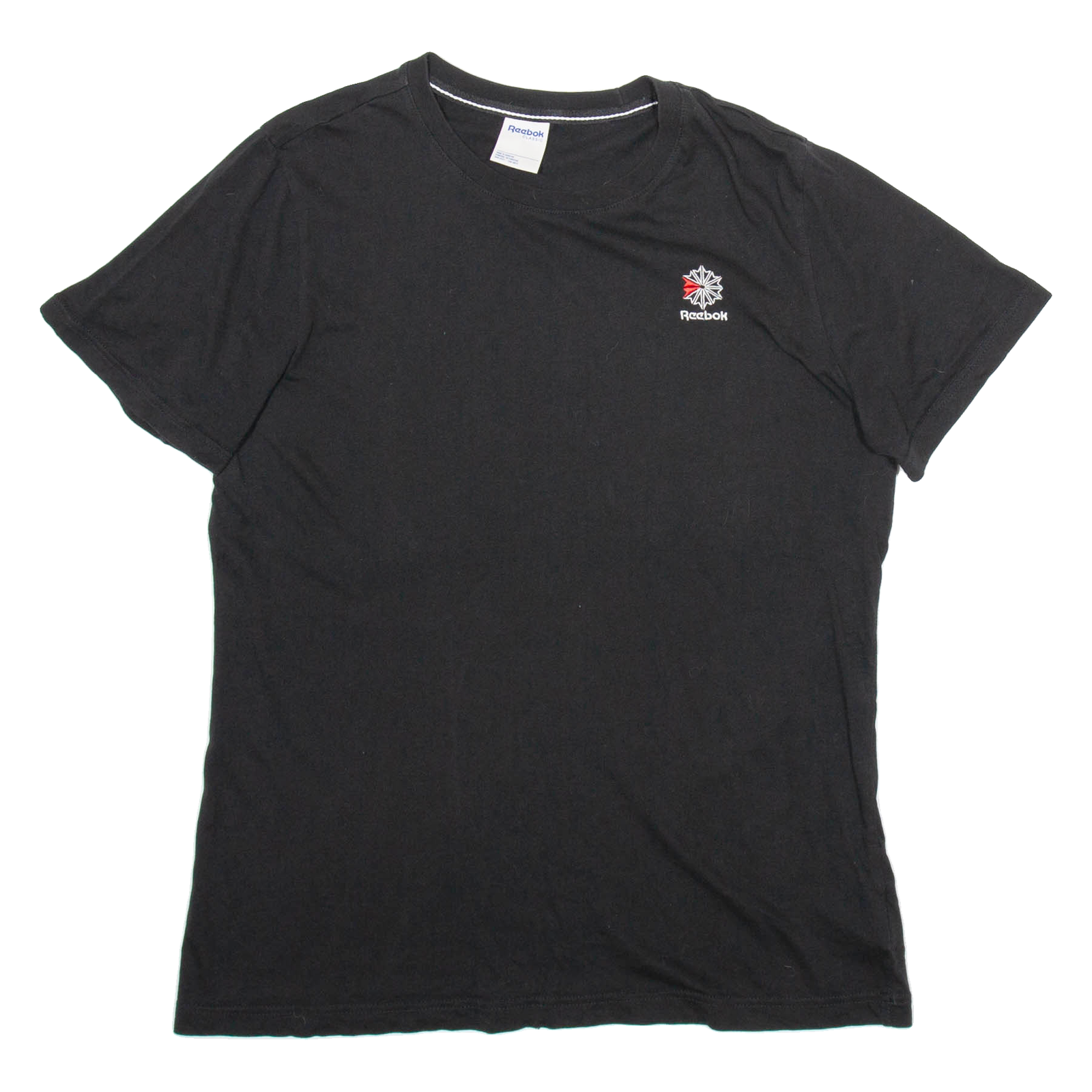 REEBOK Mens T-Shirt Black L Refurbished - N/A refurbished available on Cerqular
