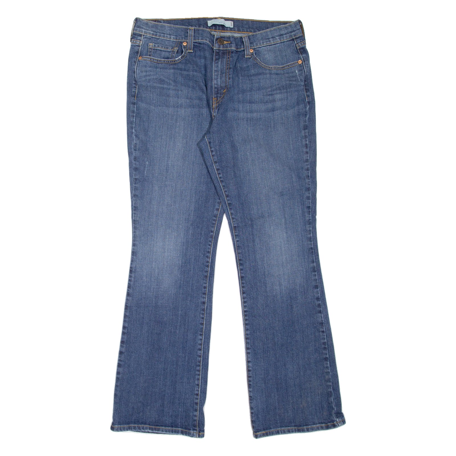 LEVI'S 515 Womens Jeans Blue Regular Bootcut Stone Wash W32 L30 Refurbished - N/A refurbished available on Cerqular