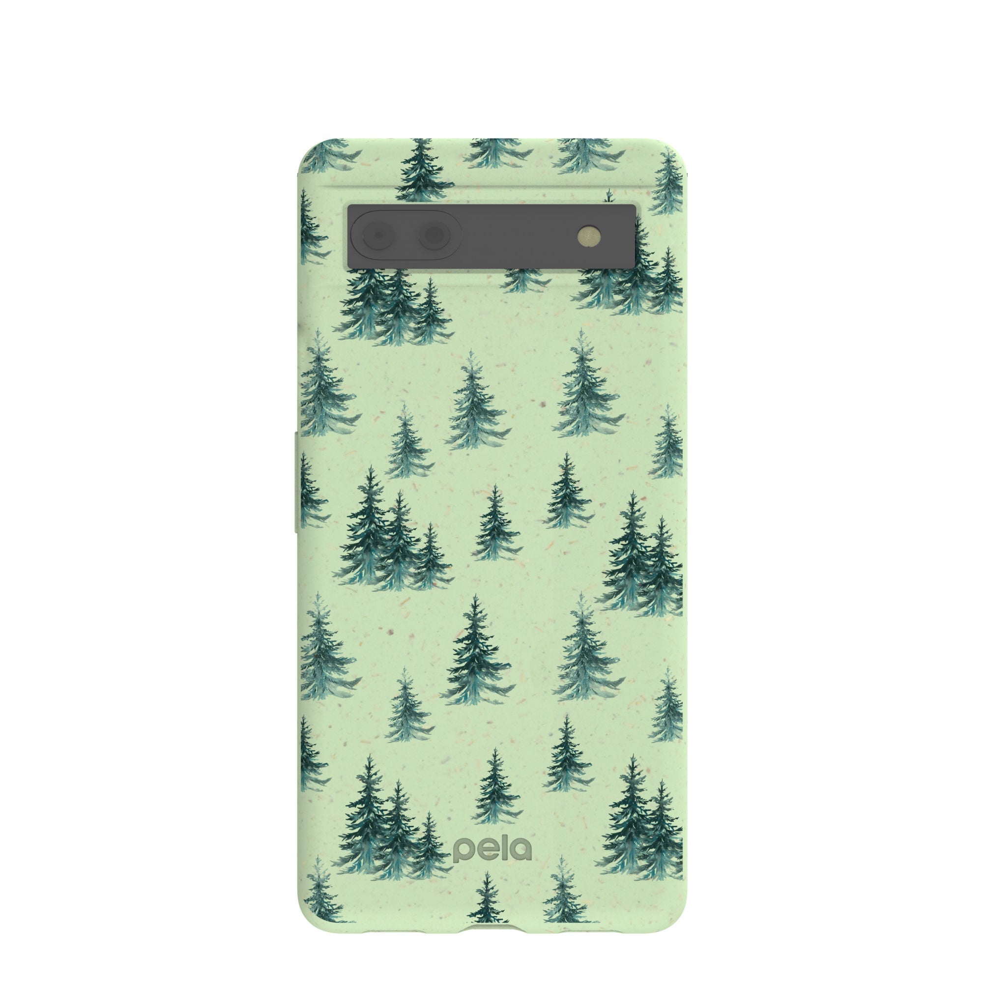 Sage Green Pine Season Google Pixel 6a Case Refurbished - Pela Case refurbished available on Cerqular
