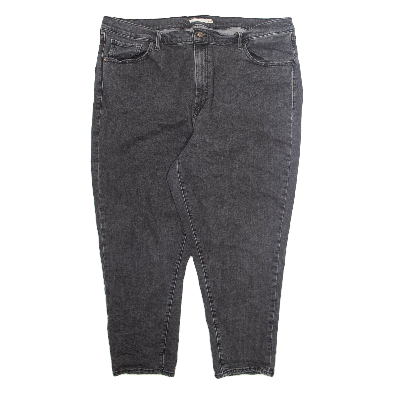 LEVI'S Womens Jeans Grey Relaxed Mom W42 L26 Refurbished - N/A refurbished available on Cerqular