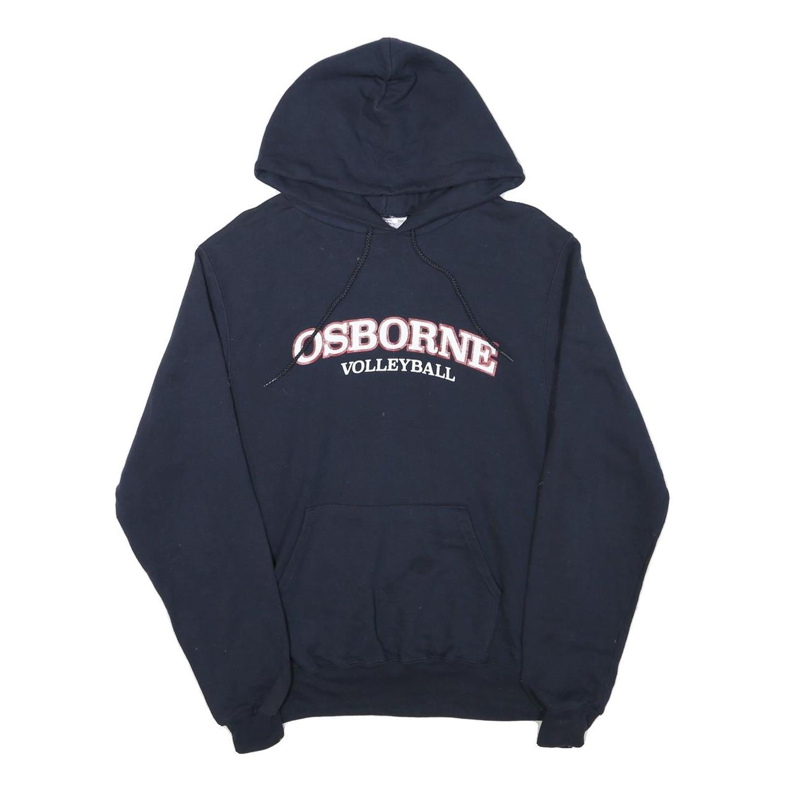 CHAMPION Mens Navy Osborne Volleyball Pullover Hoodie S Cotton Blend Casual Refurbished - N/A refurbished available on Cerqular