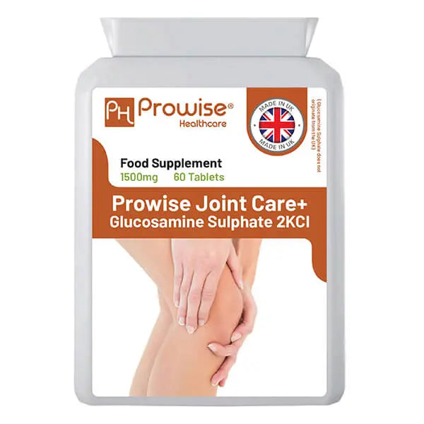 Joint Care+ Glucosamine Sulphate 2KCL 1500mg 60 Tablets I High Strength 2 Months Supply I UK Made by Prowise Refurbished - Prowise Healthcare refurbished available on Cerqular