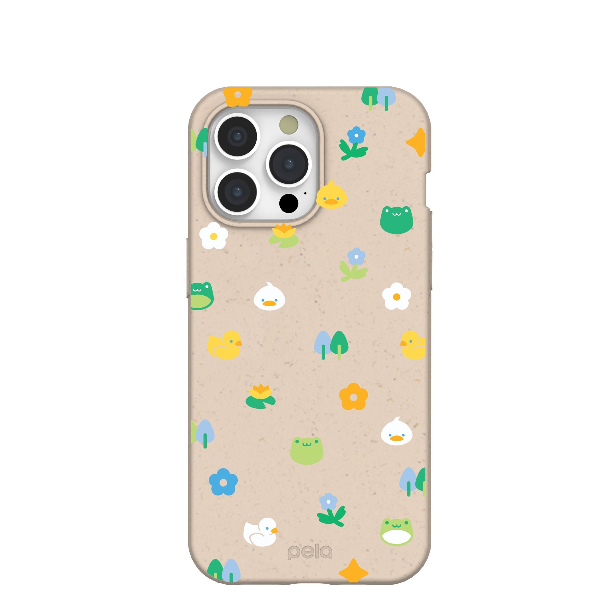 Seashell Merry Medley iPhone 15 Pro Max Case Refurbished - Pela Case refurbished available on Cerqular