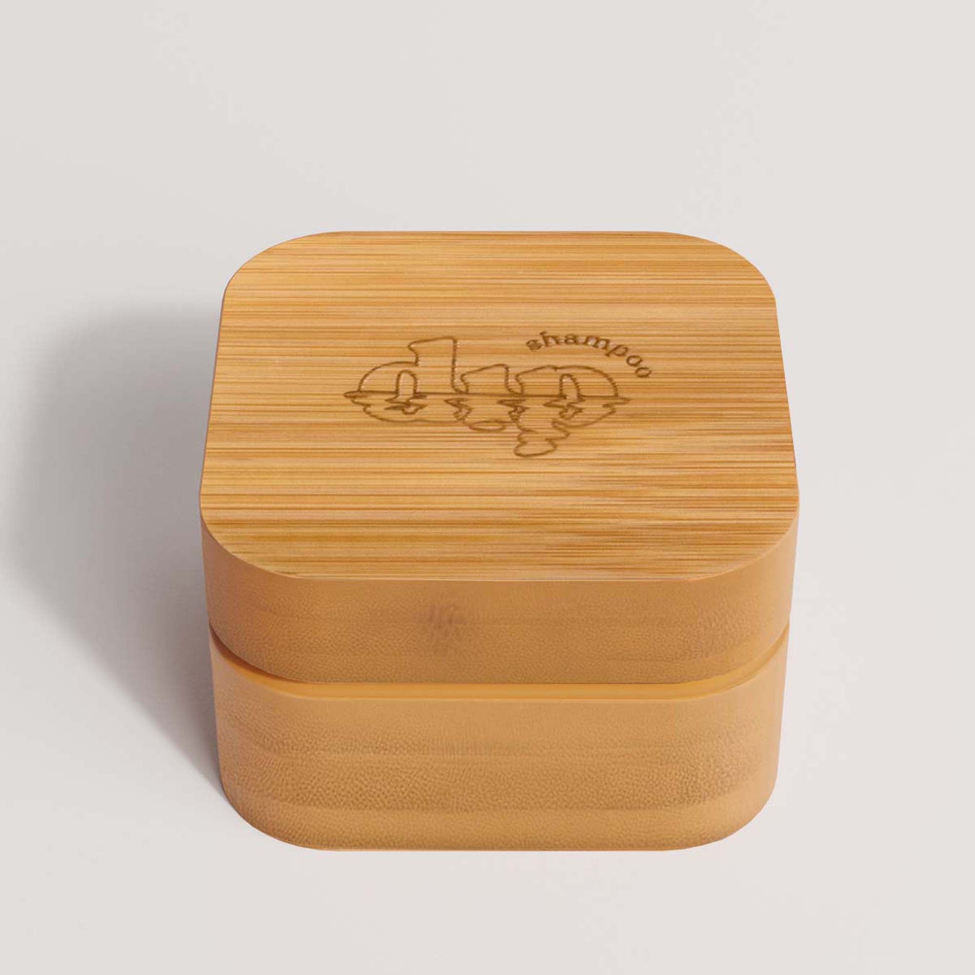Large Shampoo Travel Case with Coaster Refurbished - Dip Sustainable Hair Care refurbished available on Cerqular