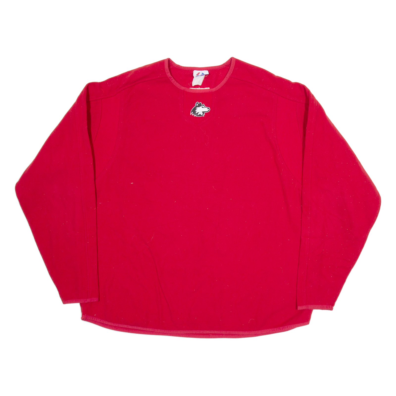 MAJESTIC Mens Fleece Red Tight Knit XL Refurbished - N/A refurbished available on Cerqular