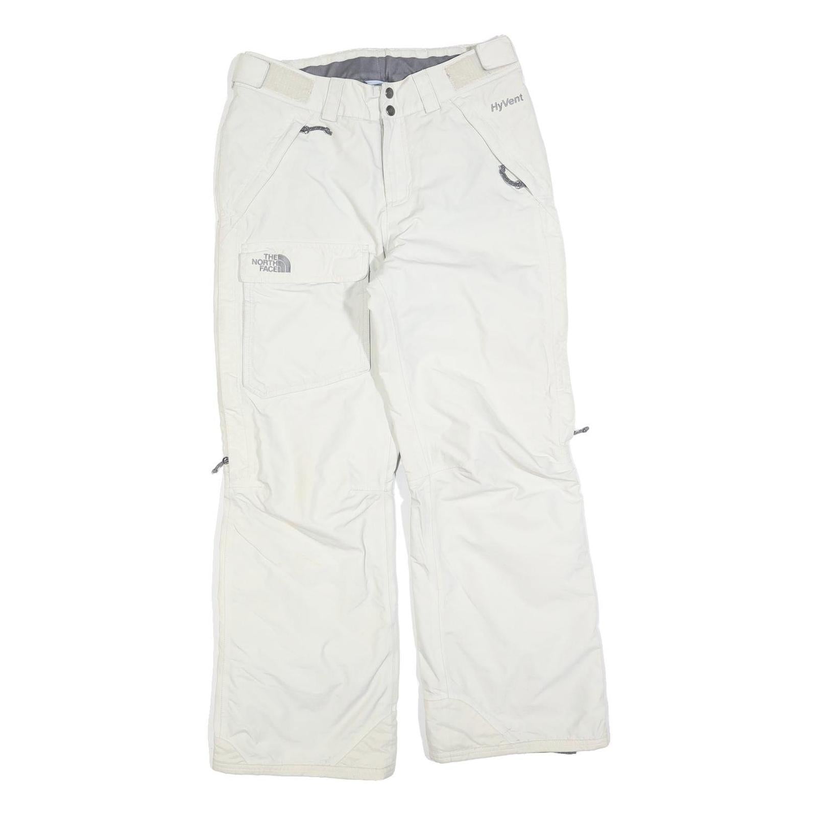 THE NORTH FACE Womens Polyester Blend White Regular Fit Trousers W30 L28 Outdoor Refurbished - N/A refurbished available on Cerqular