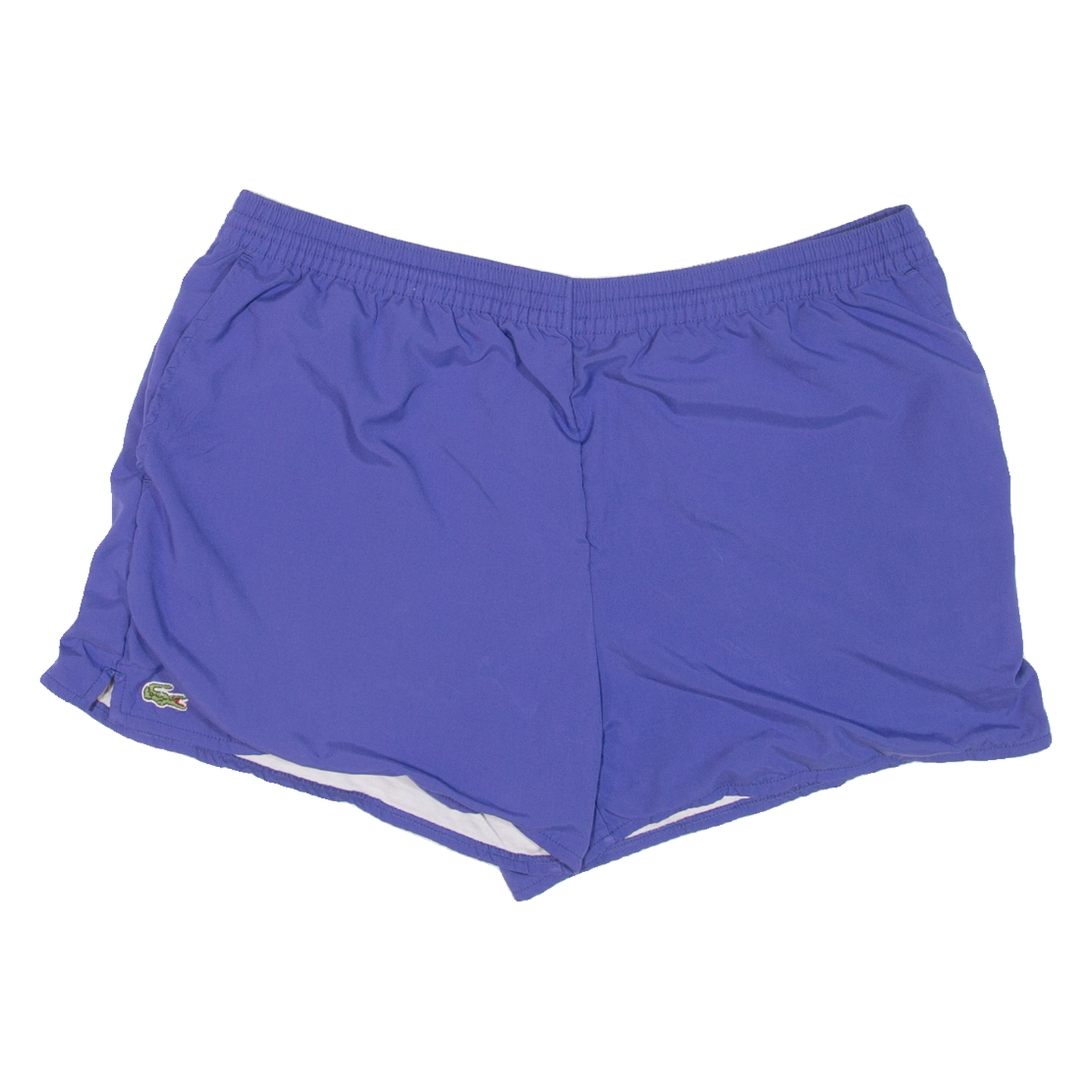 LACOSTE Lining Womens Sports Shorts Purple XL W34 Refurbished - N/A refurbished available on Cerqular
