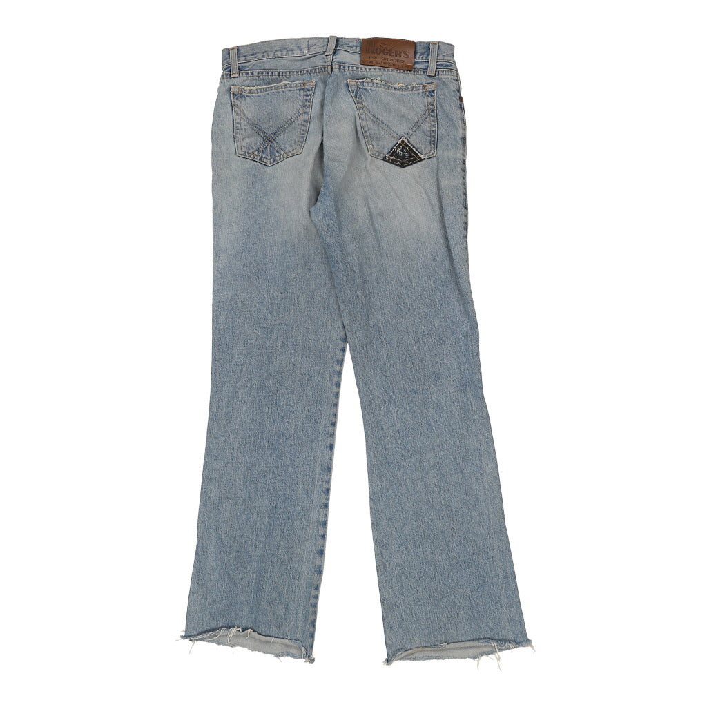 Roy Rogers Jeans - 30W UK 10 Blue Cotton Refurbished - Thrifted (note: this is a term often used to describe second- refurbished available on Cerqular