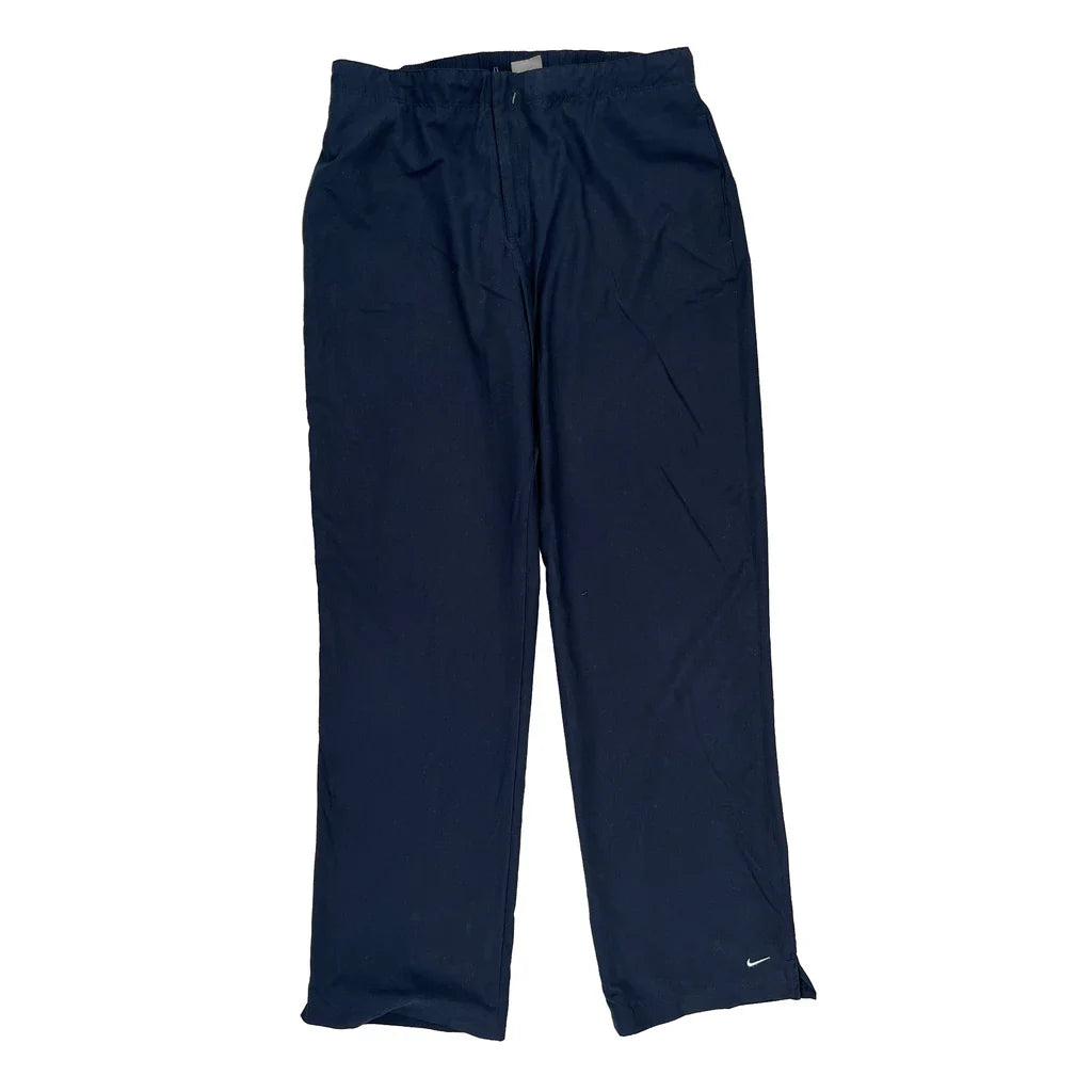 Nike Tracksuit - Medium Navy Polyester Refurbished - Thrifted (note: this is a term often used to describe second- refurbished available on Cerqular