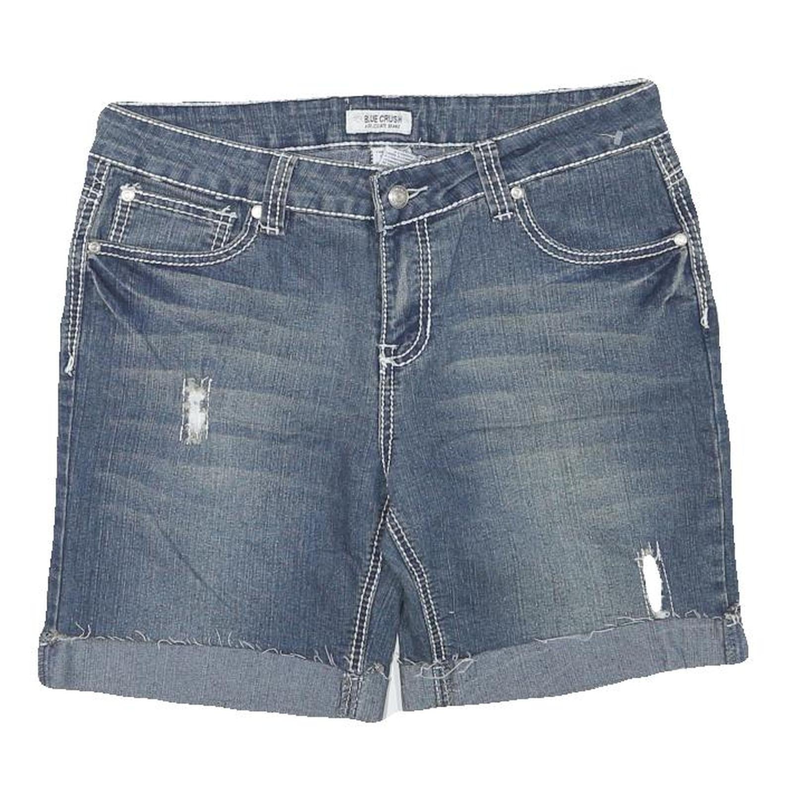 Buy BLUE CRUSH Womens Denim Blue Casual Shorts L W31 Distressed Rolled Hem Refurbished - $18.19 BLUE CRUSH Womens Denim Blue Casual Shorts L W31 Distressed Rolled Hem Refurbished - N/A refurbished available on Cerqular