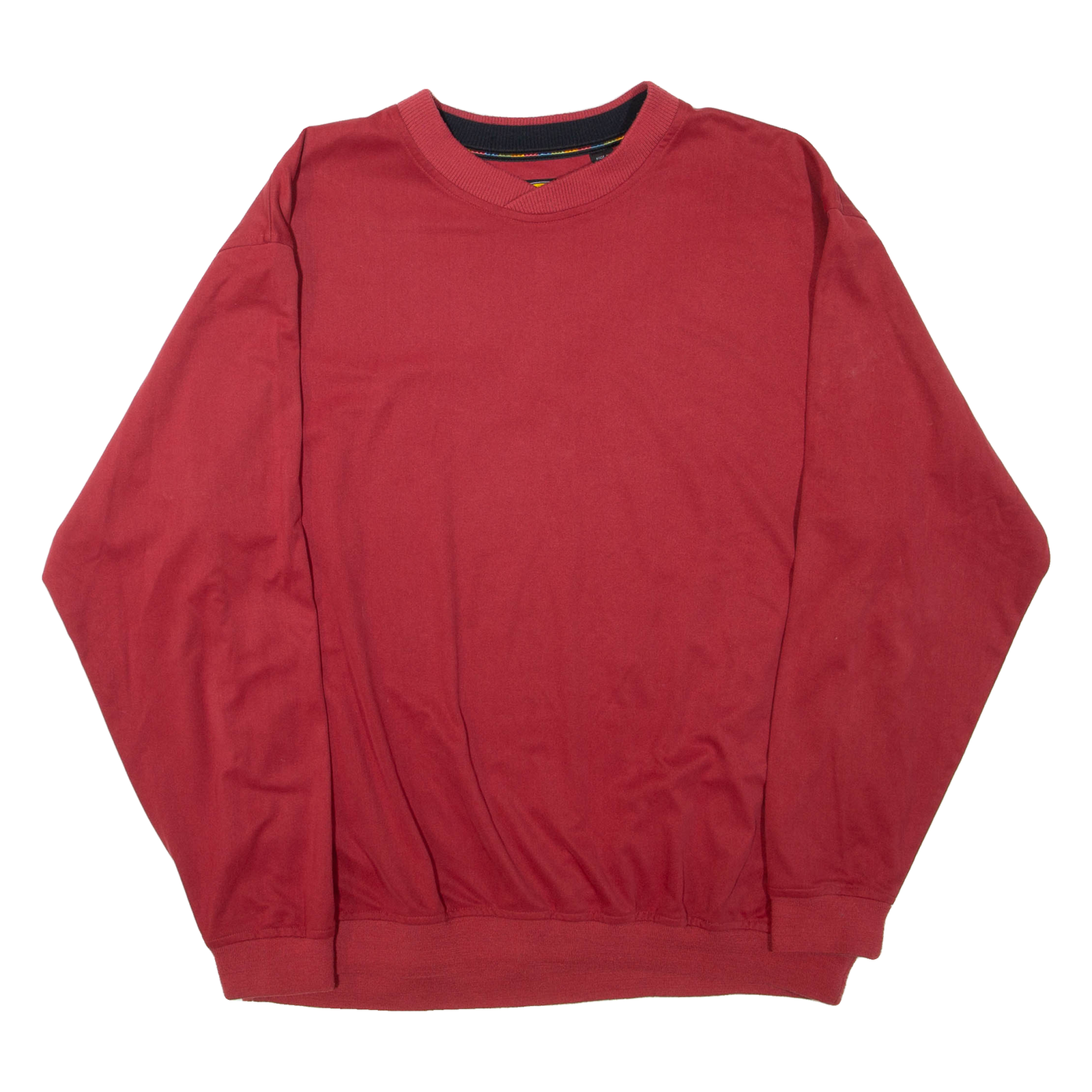 Mens Sweatshirt Red Crew Neck L Refurbished - N/A refurbished available on Cerqular