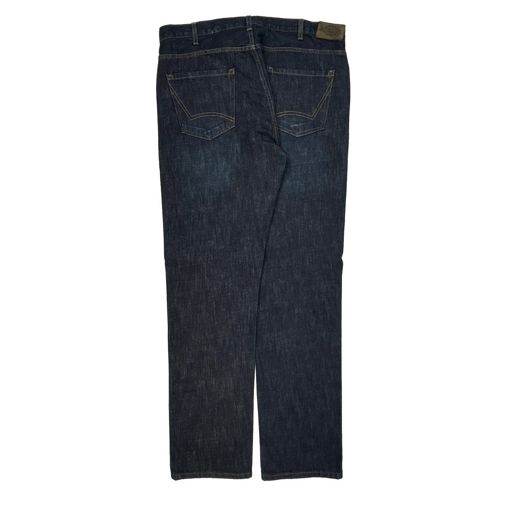 Dickies Jeans - 39W 35L Dark Wash Cotton Refurbished - Thrifted (note: this is a term often used to describe second- refurbished available on Cerqular