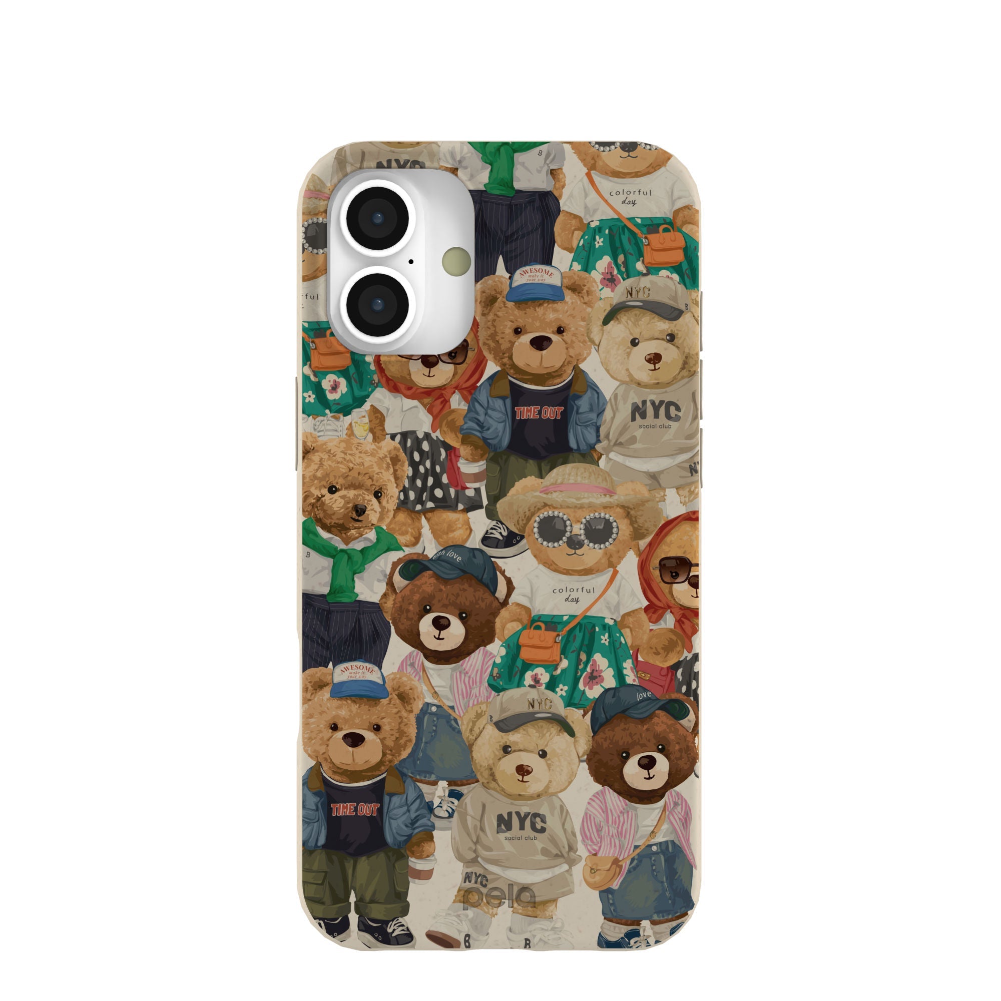 London Fog Unbearably Cute iPhone 16 Plus Case Refurbished - Pela Case refurbished available on Cerqular