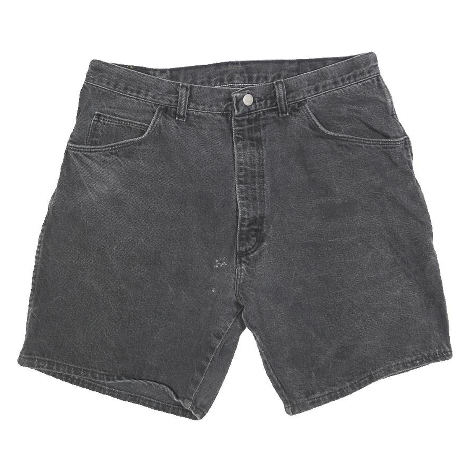 Buy WRANGLER Mens Shorts Black Casual L W34 Denim Cotton Blend Comfortable Fit Refurbished - $25.99 WRANGLER Mens Shorts Black Casual L W34 Denim Cotton Blend Comfortable Fit Refurbished - N/A refurbished available on Cerqular
