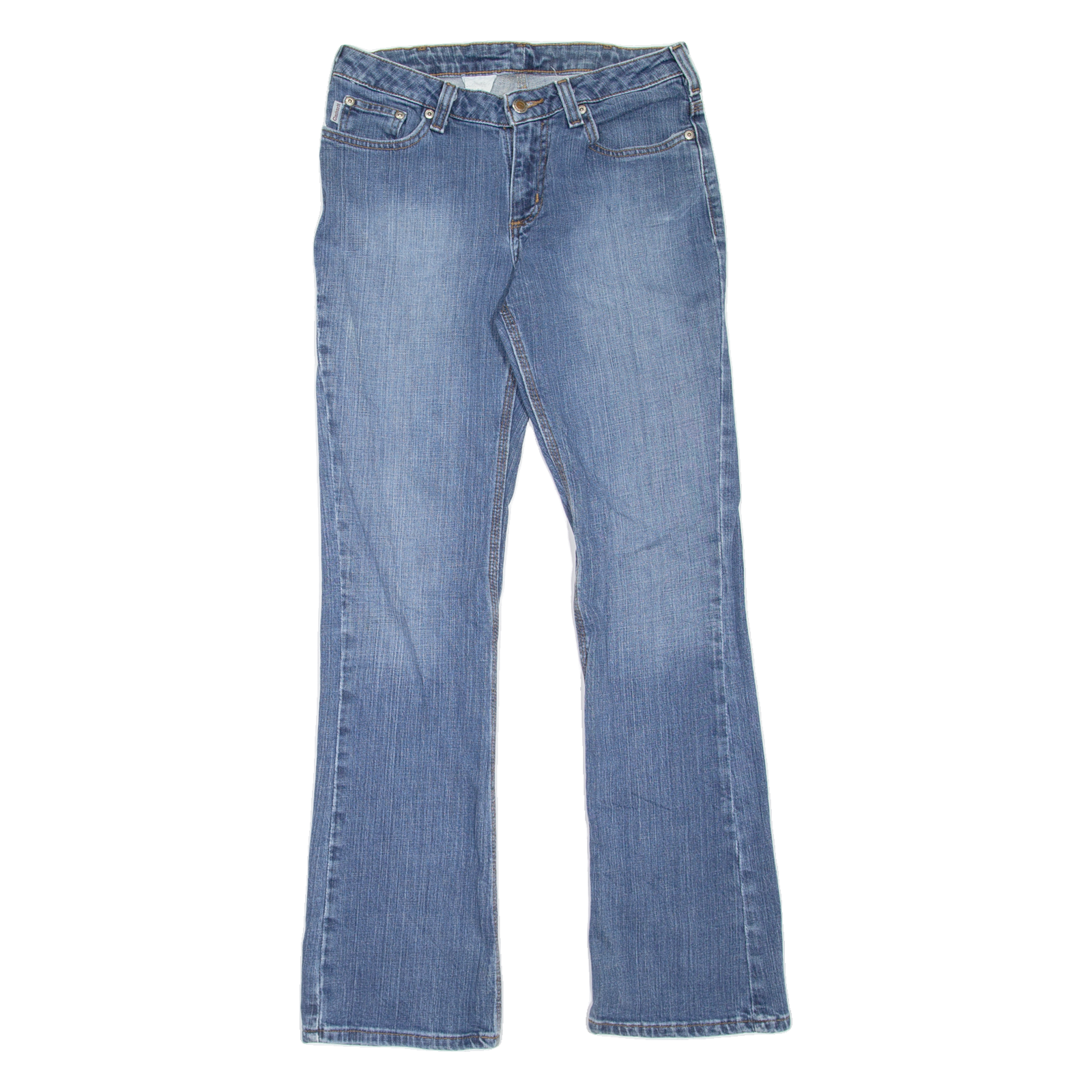 CARHARTT Workwear Womens Jeans Blue Regular Bootcut Stone Wash W28 L32 Refurbished - N/A refurbished available on Cerqular