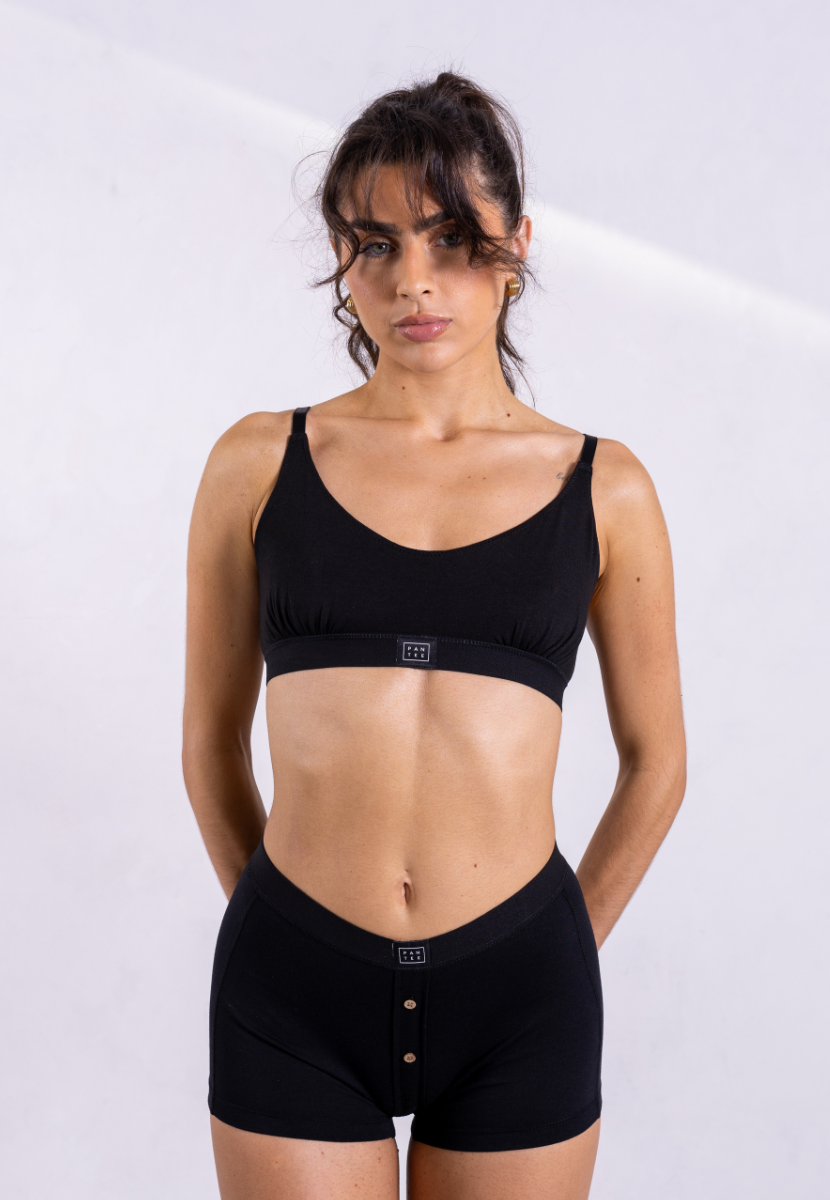 The Balconette, Black | Size: XS Refurbished - N/A (Note: It's possible that "Pantee" refurbished available on Cerqular