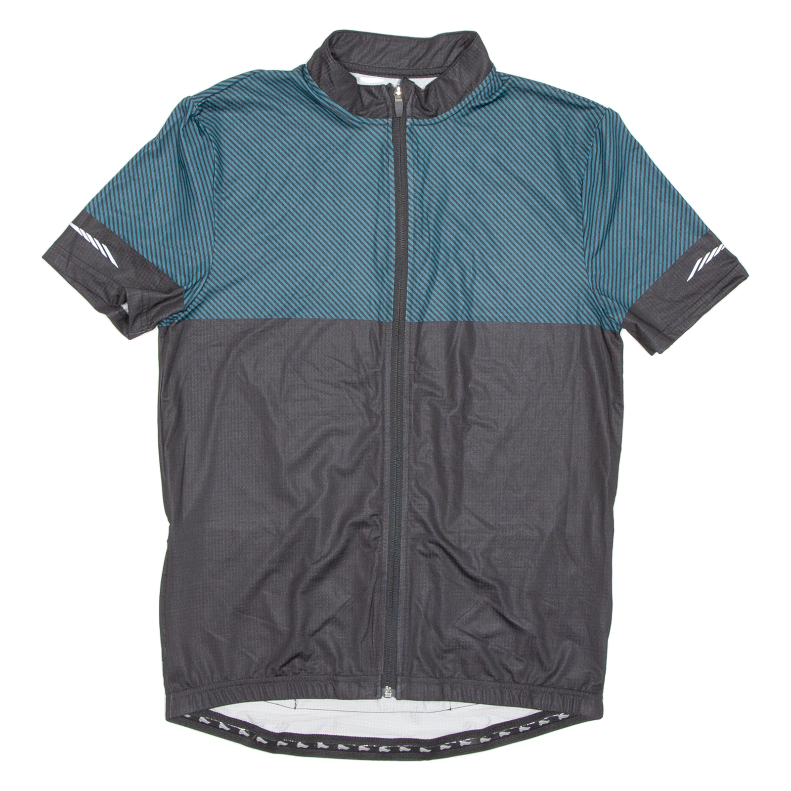 Cycling Mens Jersey Blue Full Zip M Refurbished - N/A refurbished available on Cerqular