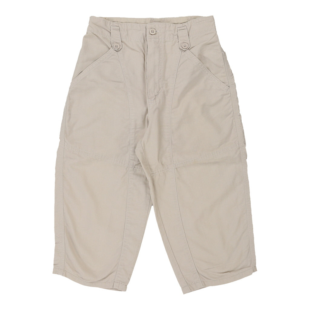 Benetton Shorts - 36W UK 18 Beige Cotton | Size: UK 18 Refurbished - N/A (Preloved Designer is not a specific brand, it refurbished available on Cerqular