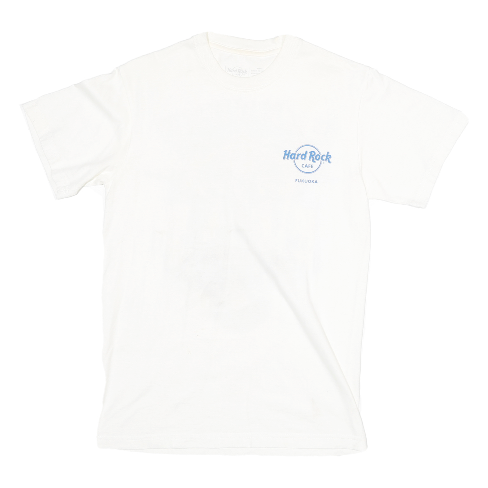 HARD ROCK CAFE Mens White S Graphic T-Shirt Short Sleeve Crew Neck Music Design Refurbished - N/A refurbished available on Cerqular