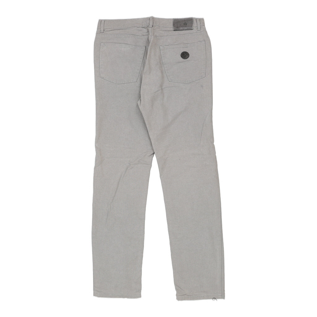 Moschino Jeans Trousers - 38W 35L Grey Cotton Refurbished - Thrifted (note: this is a term often used to describe second- refurbished available on Cerqular