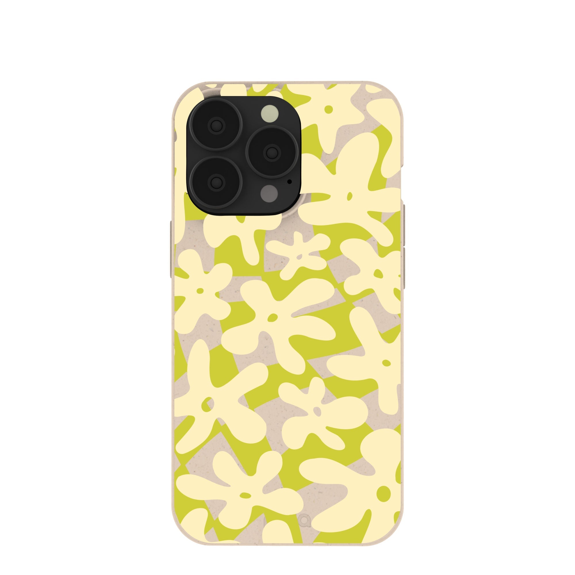 Seashell Floral Daze iPhone 13 Pro Case Refurbished - Pela Case refurbished available on Cerqular