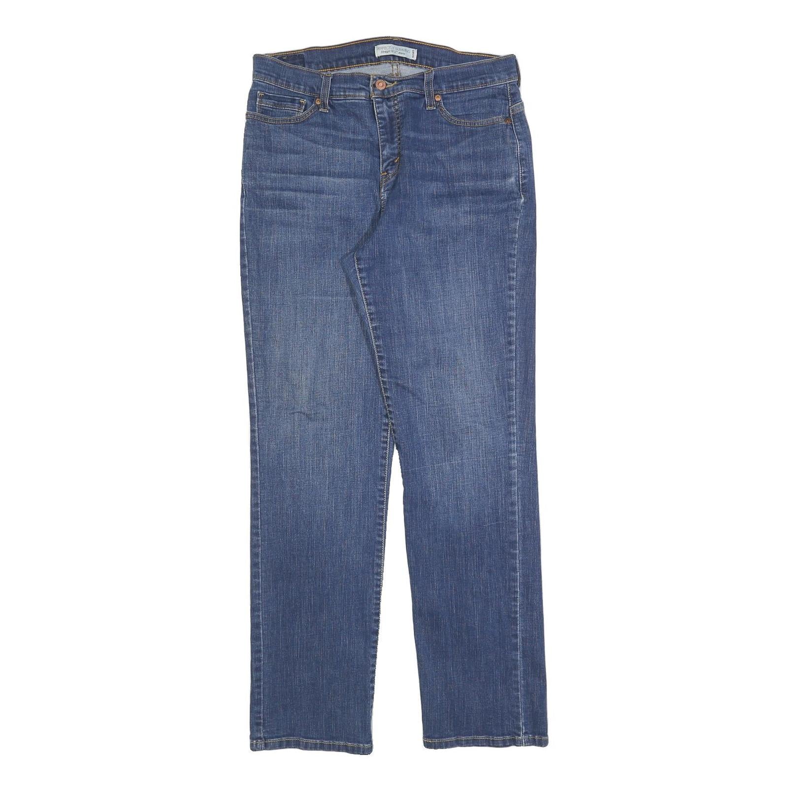 LEVI'S 512 Bootcut Womens Jeans Blue Cotton Blend Regular W32 L32 Stylish Rivets Refurbished - N/A refurbished available on Cerqular