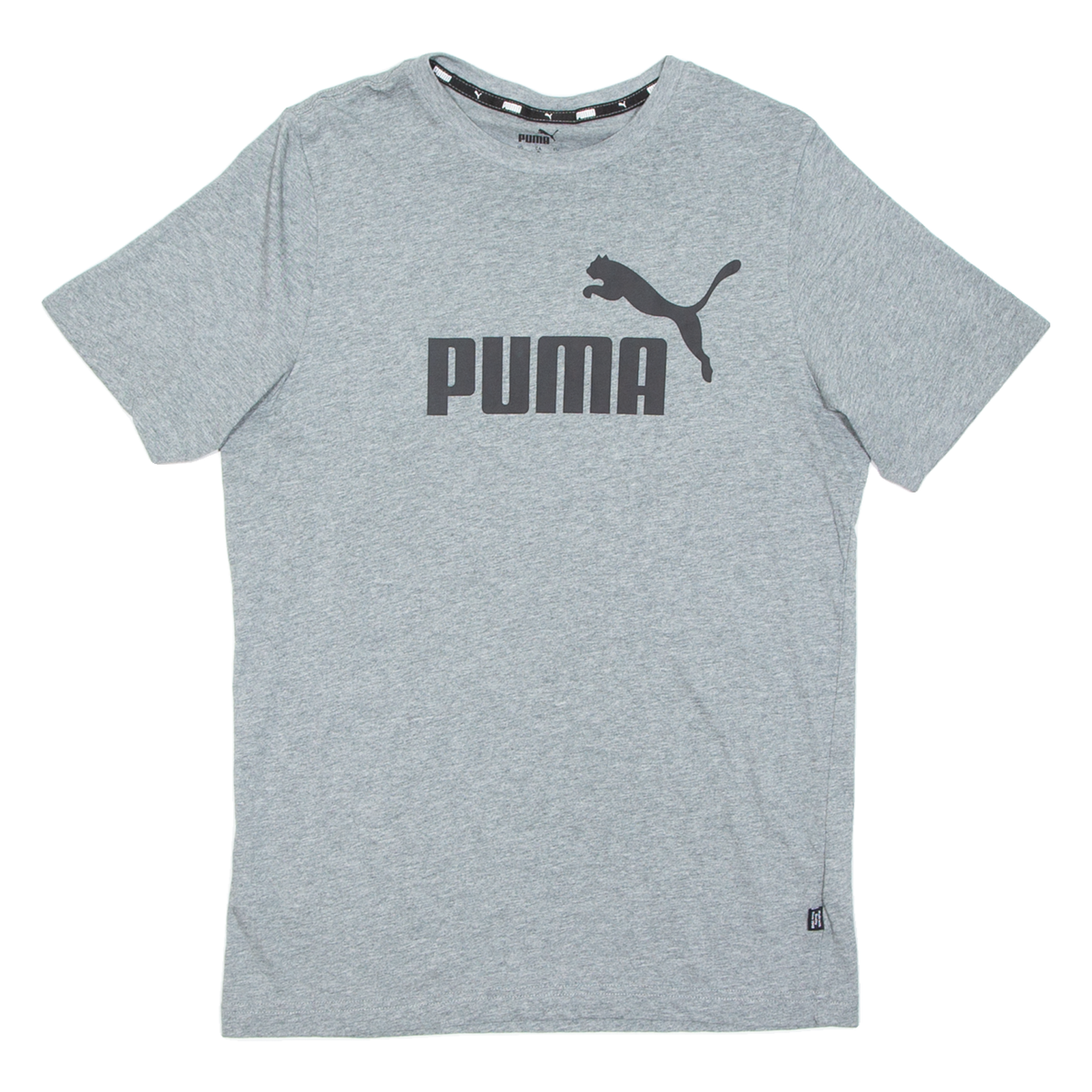 PUMA Mens T-Shirt Grey S Refurbished - N/A refurbished available on Cerqular