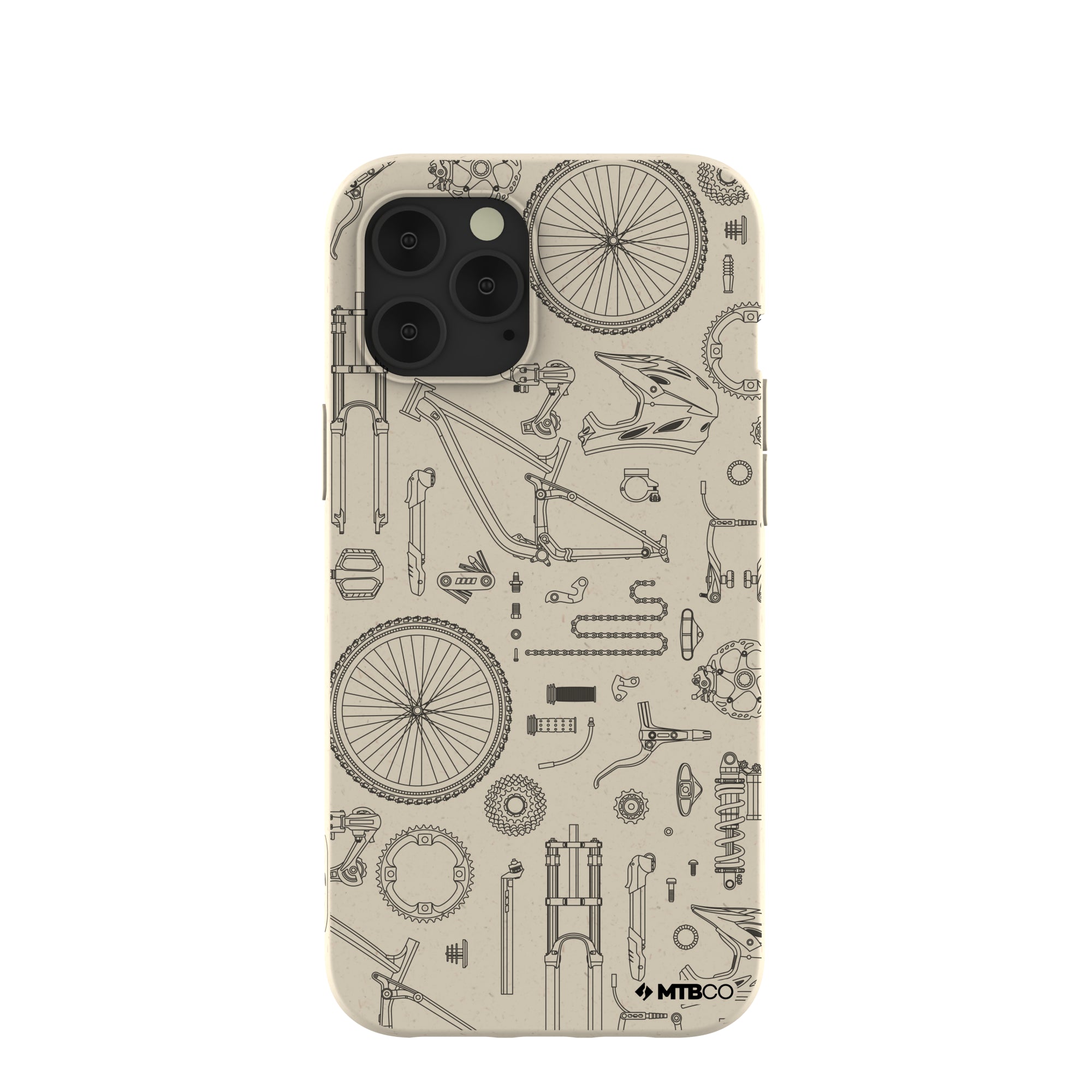 London Fog Changing Gears MTBCO iPhone 12 Pro Max Case Refurbished - Pela Case refurbished available on Cerqular