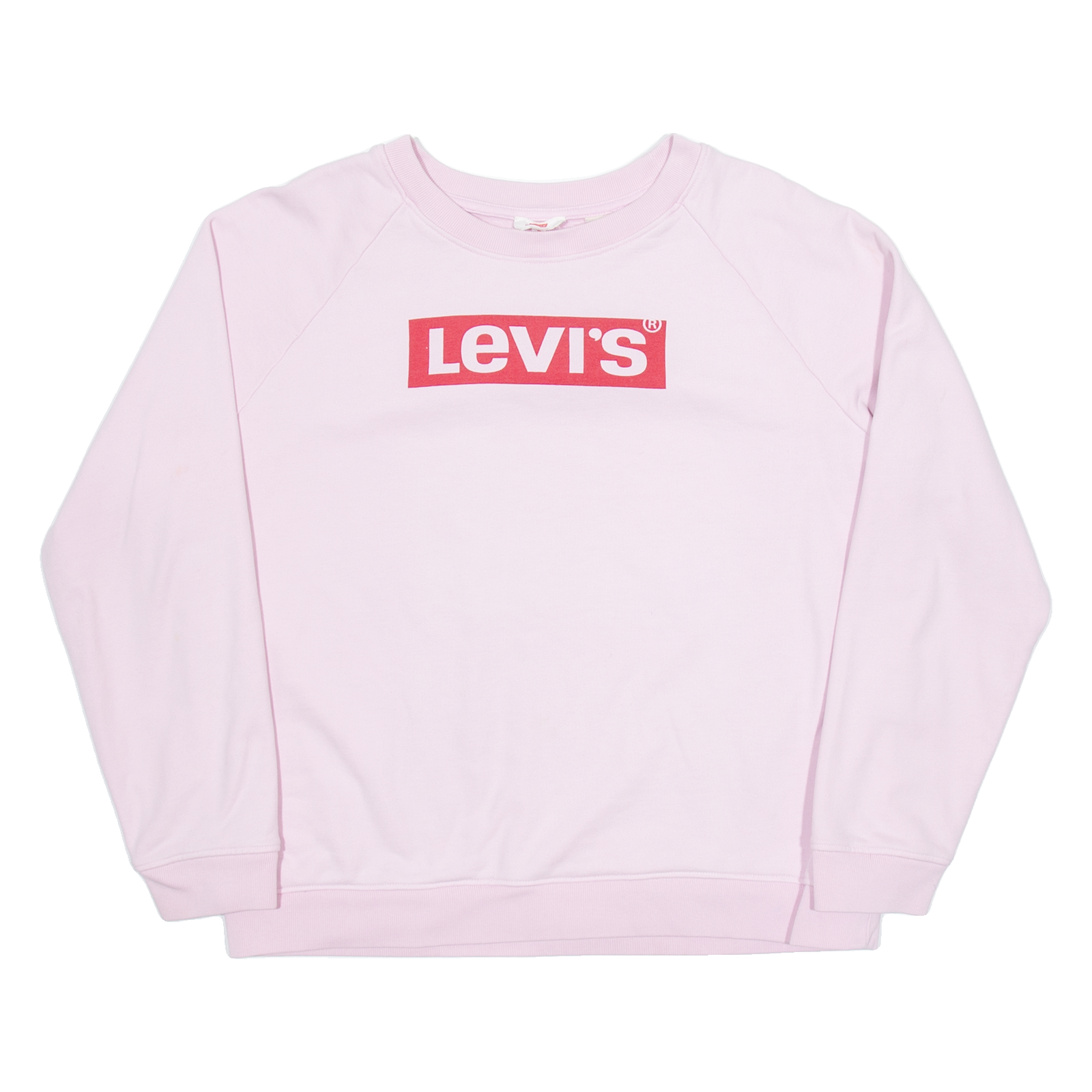 LEVI'S Womens Sweatshirt Pink L Refurbished - N/A refurbished available on Cerqular