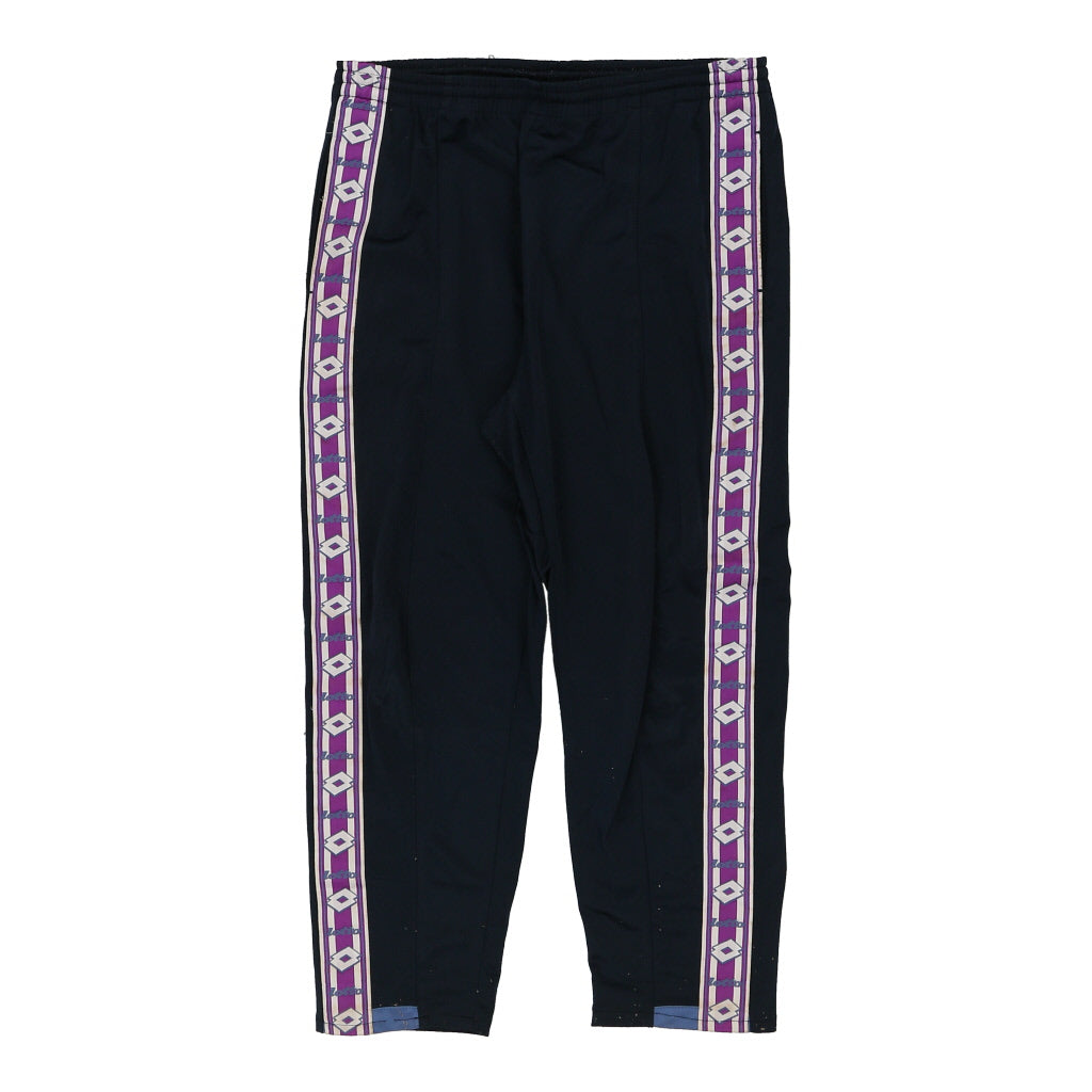 Lotto Tracksuit - Large Navy Polyester Refurbished - Thrifted (note: this is a term often used to describe second- refurbished available on Cerqular