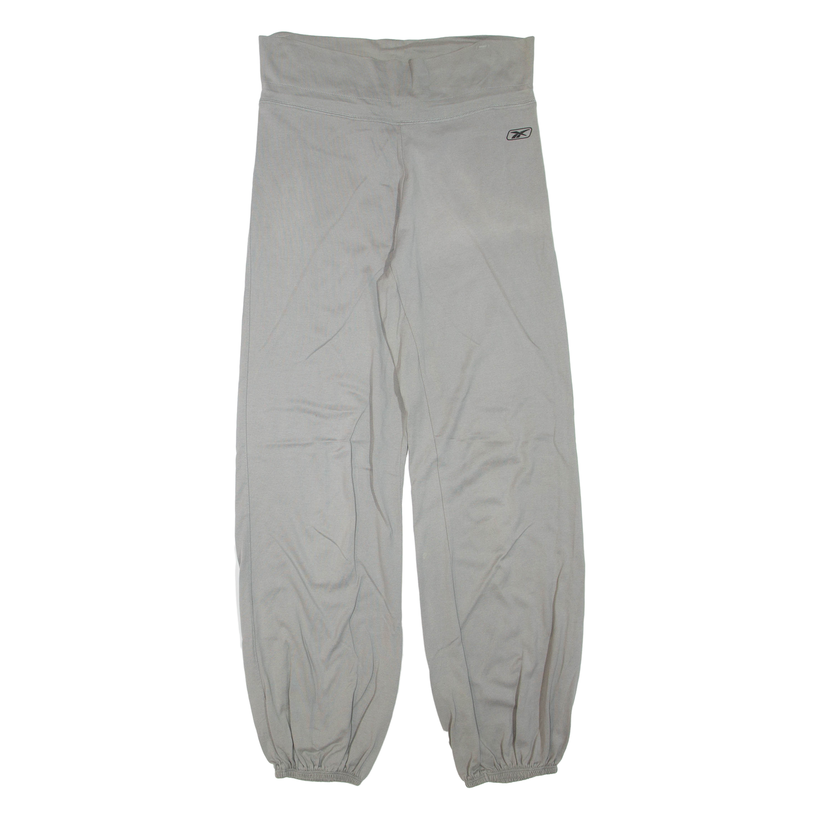 REEBOK Cuffed Womens Trousers Grey Regular Tapered W32 L32 Refurbished - N/A refurbished available on Cerqular