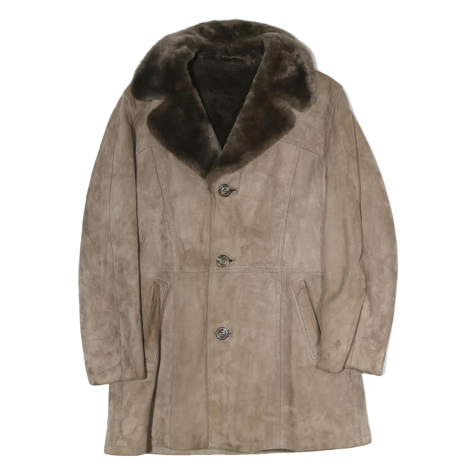 Buy Mens Beige Wool Button Jacket L Classic Plain Winter Coat Warm Refurbished - $45.49 Mens Beige Wool Button Jacket L Classic Plain Winter Coat Warm Refurbished - N/A refurbished available on Cerqular
