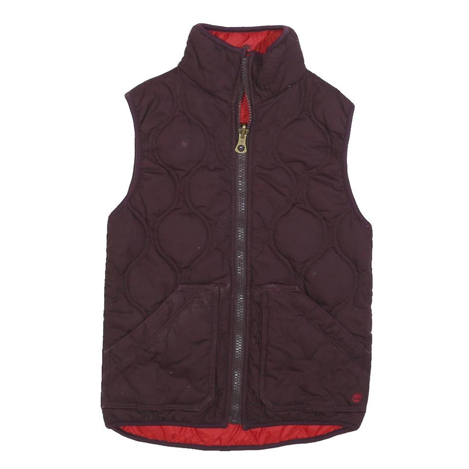 Buy TIMBERLAND Womens Burgundy & Red Quilted Reversible Vest Jacket UK 8 Polyester Refurbished - $58.49 TIMBERLAND Womens Burgundy & Red Quilted Reversible Vest Jacket UK 8 Polyester Refurbished - N/A refurbished available on Cerqular