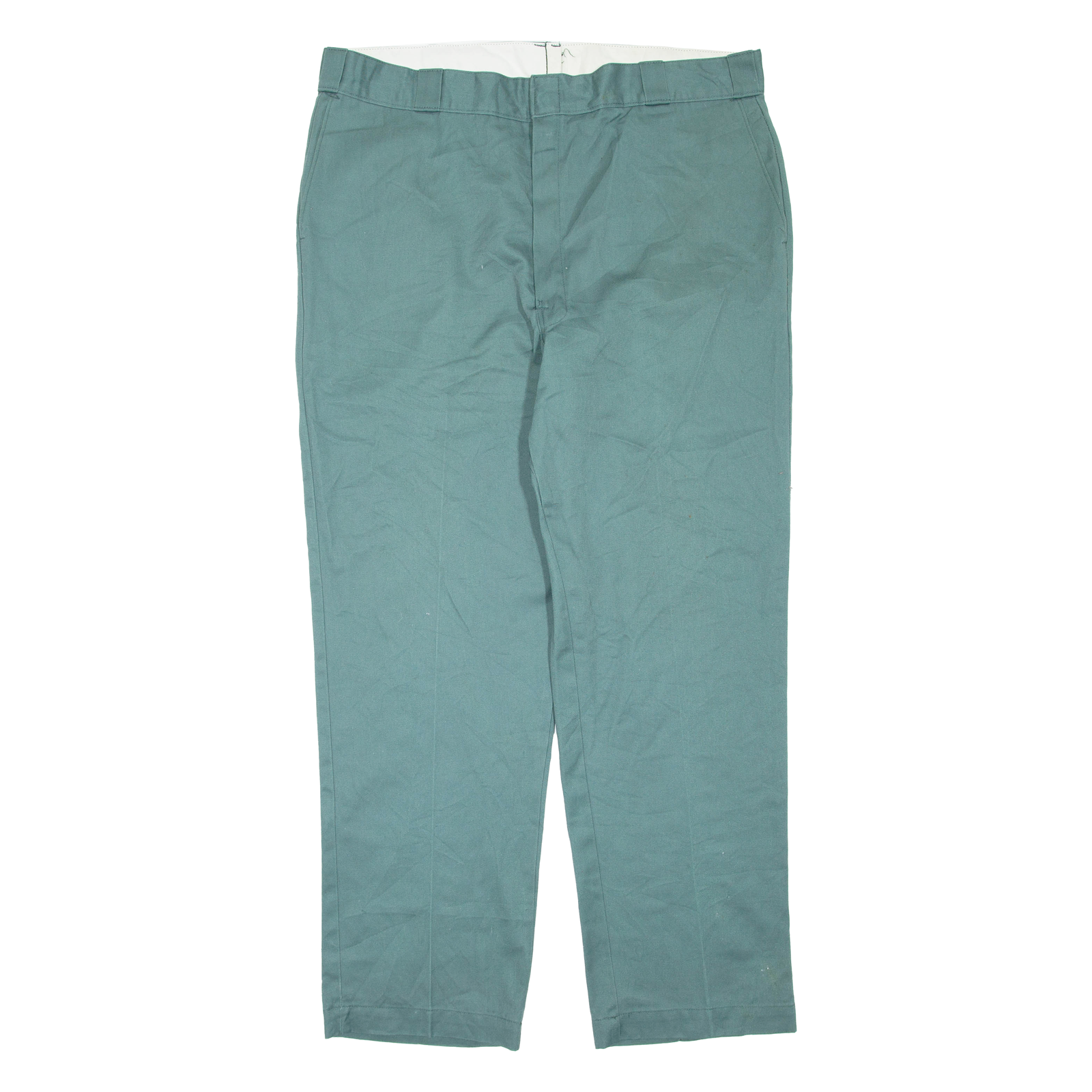 DICKIES Mens Trousers Green Regular Tapered W40 L32 Refurbished - N/A refurbished available on Cerqular