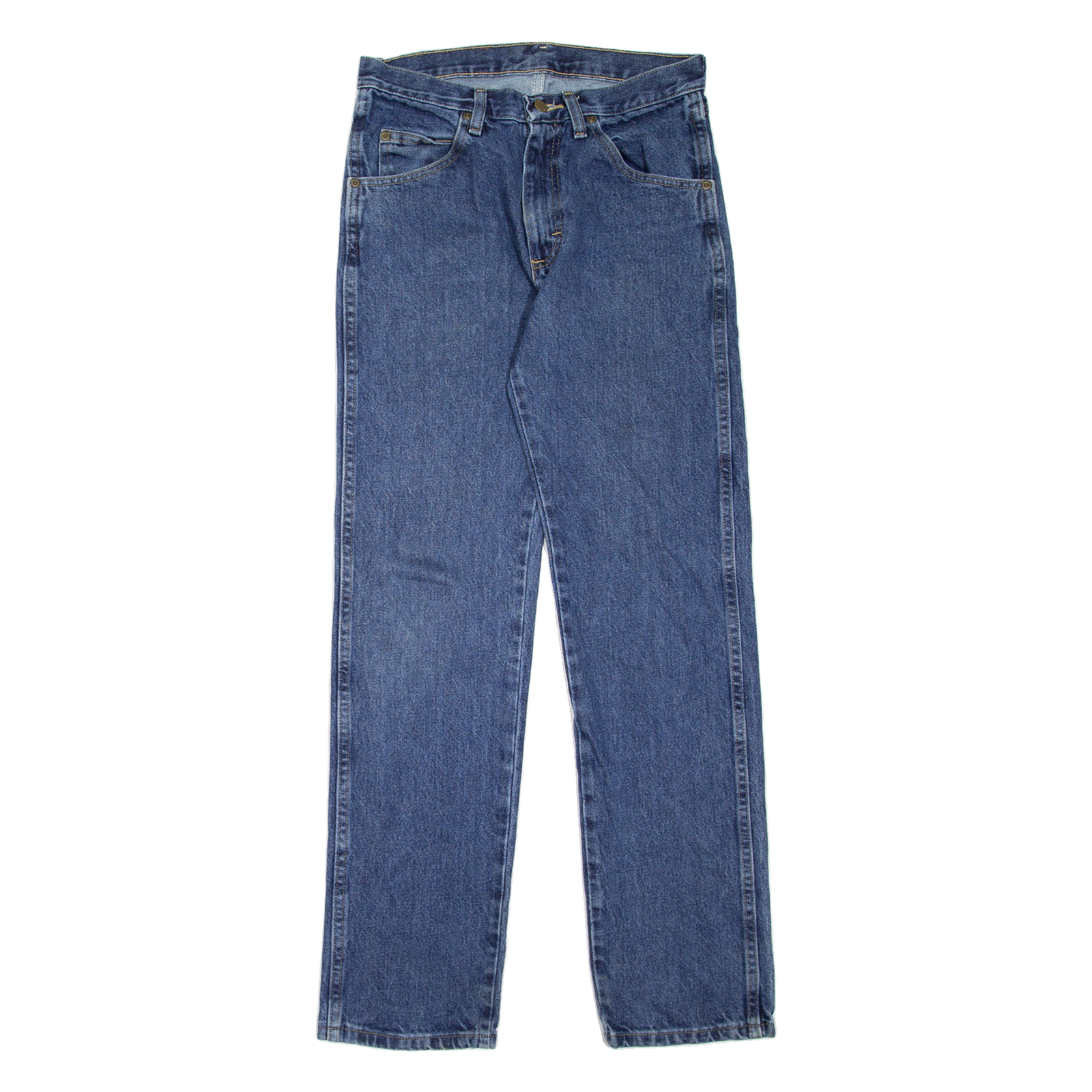 WRANGLER Mens Jeans Blue Regular Straight W29 L32 Refurbished - N/A refurbished available on Cerqular