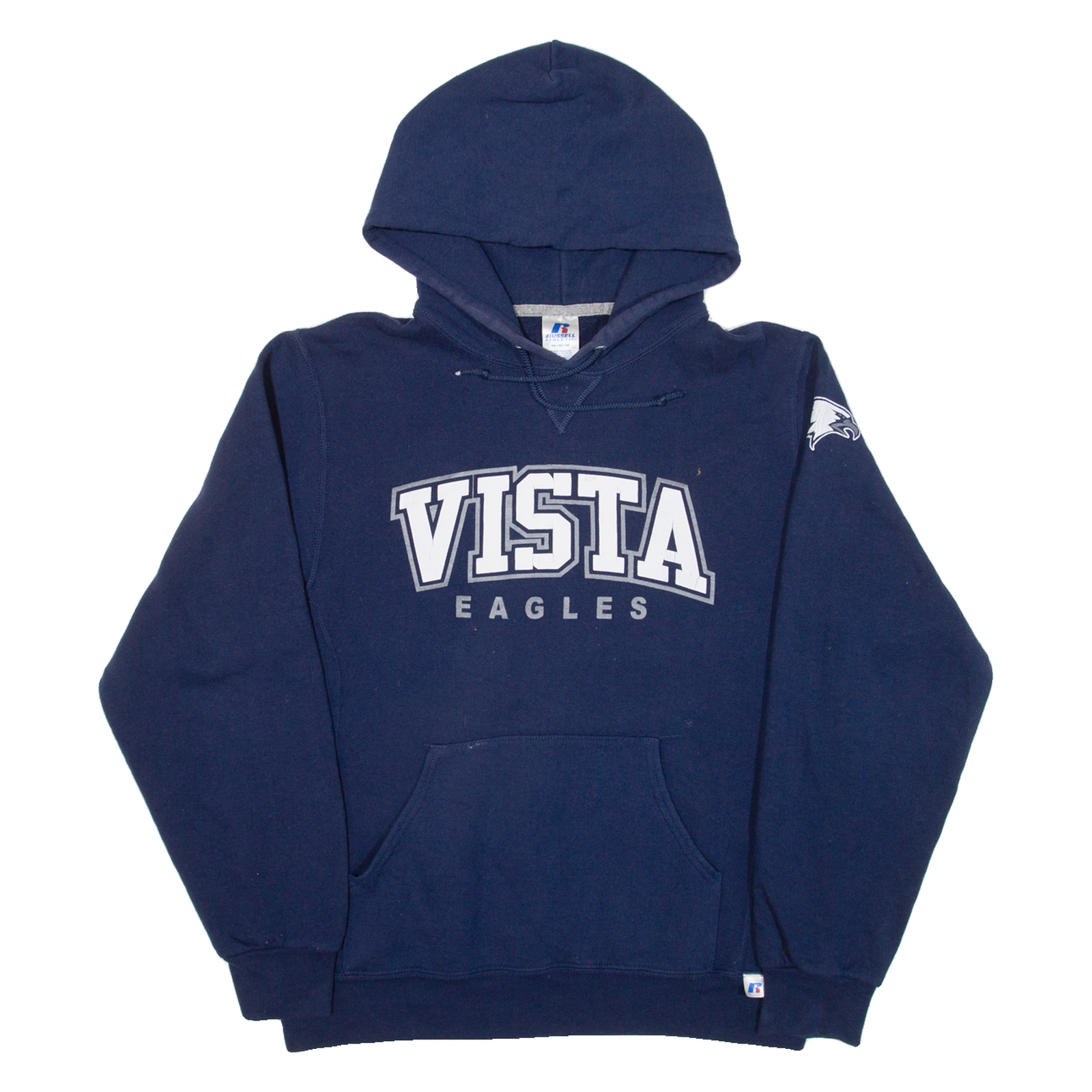 RUSSELL ATHLETIC Vista Eagles Mens Blue Hoodie USA M Refurbished - N/A refurbished available on Cerqular