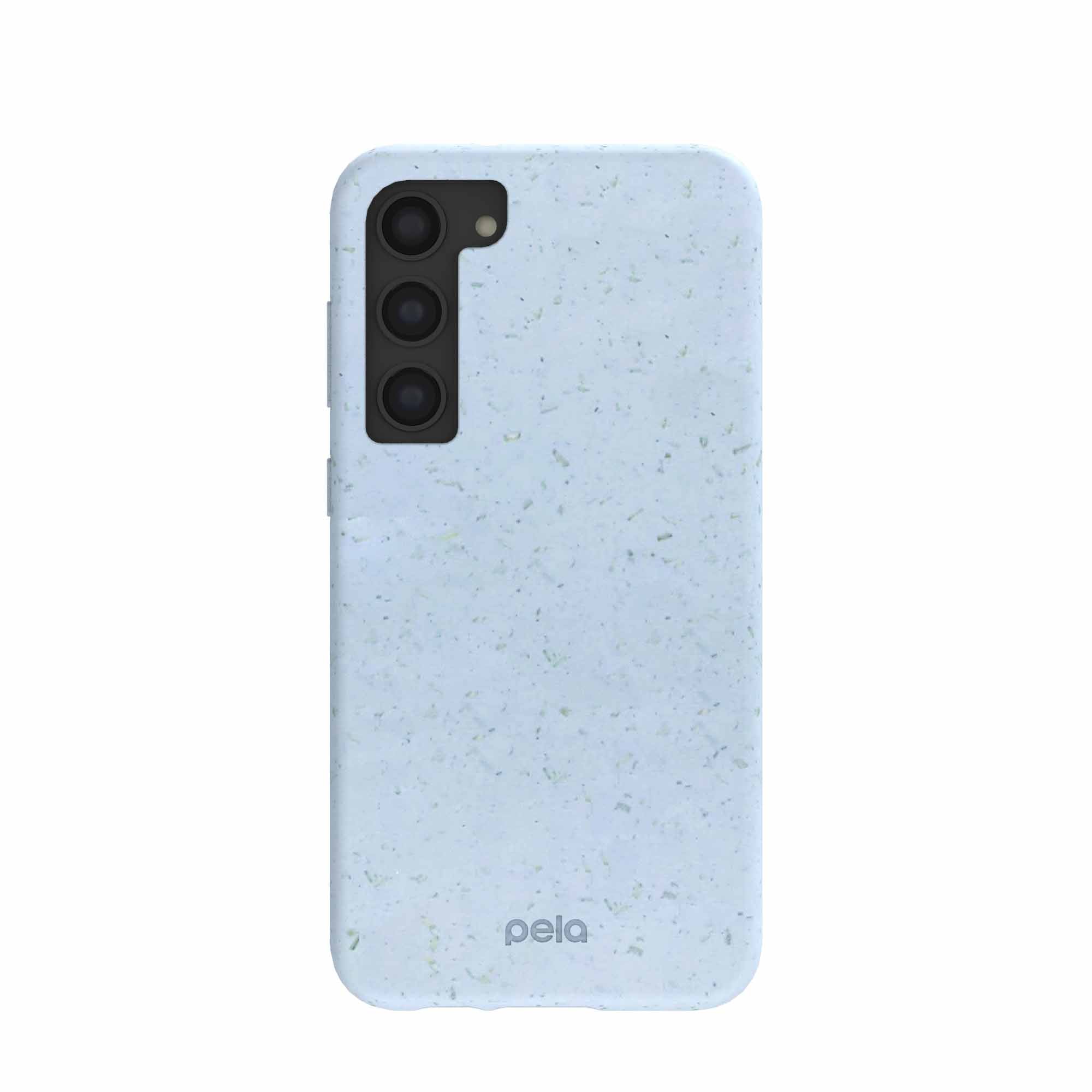 Powder Blue Samsung S23+(Plus) Phone Case Refurbished - Pela Case refurbished available on Cerqular